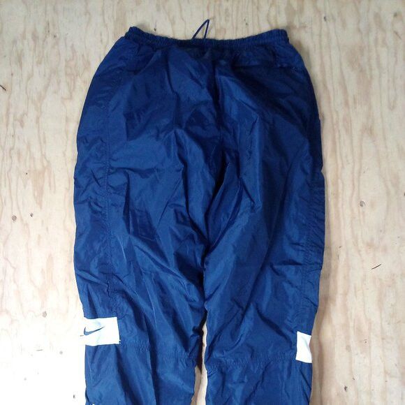 Nike × Vintage Vintage Nike Team Mesh Lined Wind Pants Joggers Trainers Size US 32 / EU 48 - 7 Thumbnail