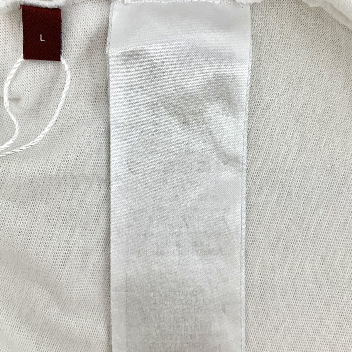 Gucci Gucci White Logo Letter Printed Short Sleeve T-shirt K26WX Size US L / EU 52-54 / 3 - 6 Thumbnail
