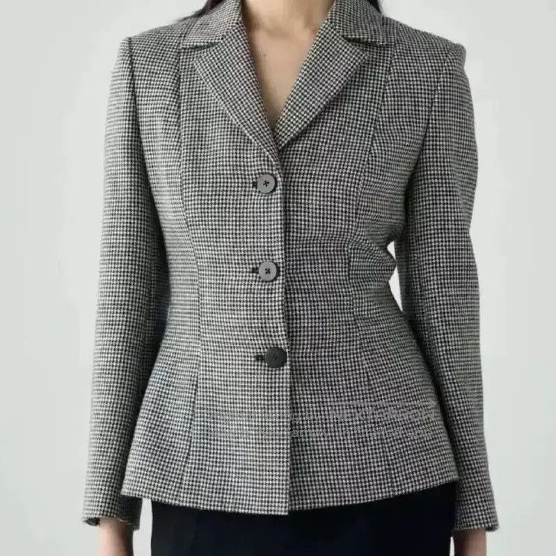 Burberry Burberry Multicolor Wool Ladies Jacket. Size L / US 10 / IT 46 - 9 Thumbnail