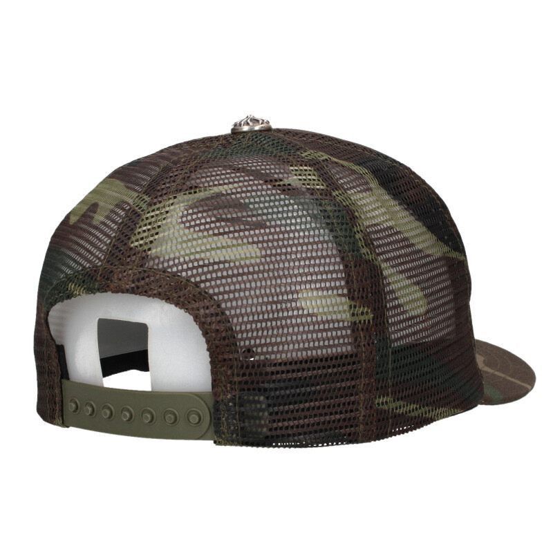 Chrome Hearts Chrome Hearts Camouflage Trucker Hat CH Patch Size ONE SIZE - 2 Thumbnail