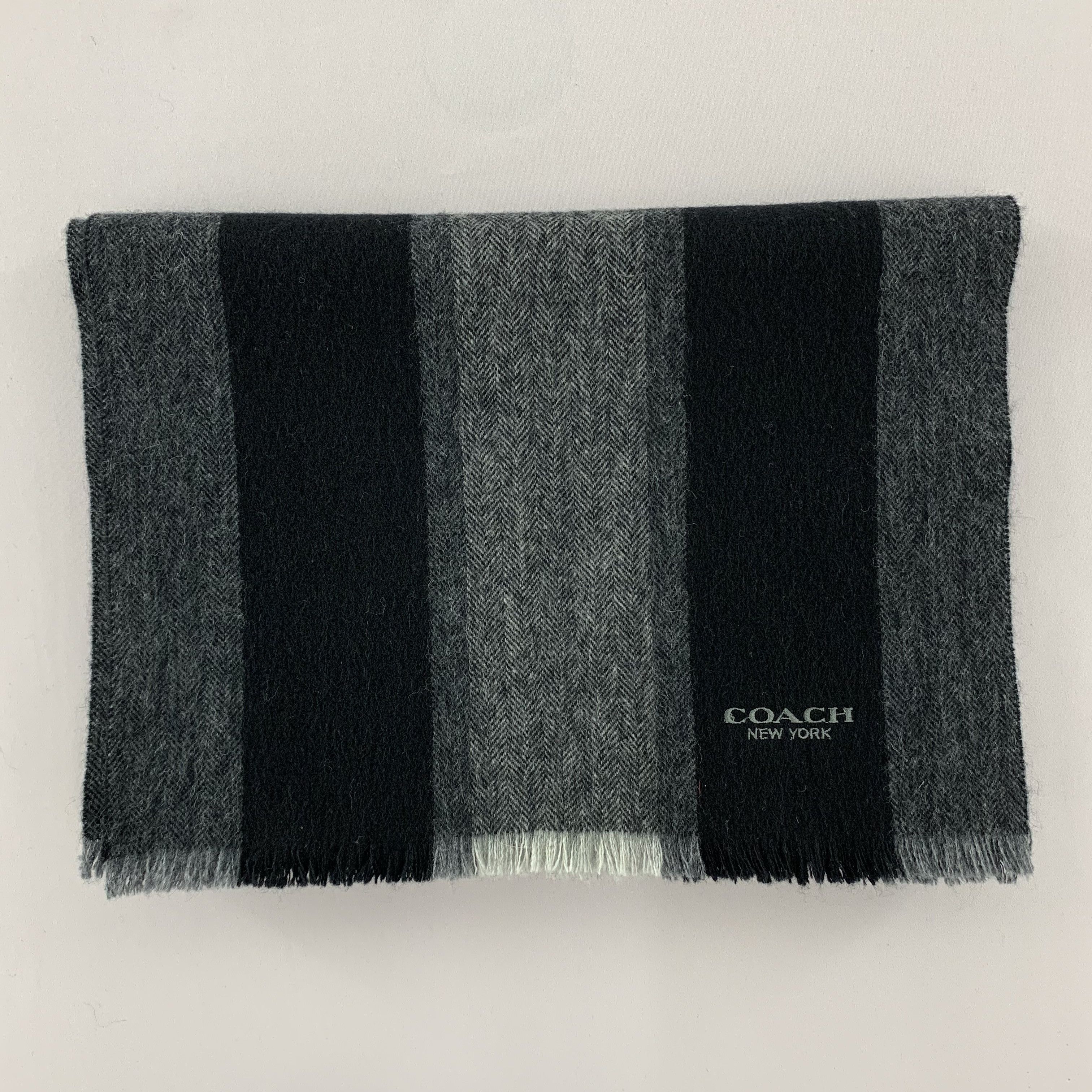 Coach Coach Scarf Wool Muffler Neck Wrap BL5160 Size ONE SIZE - 4 Thumbnail