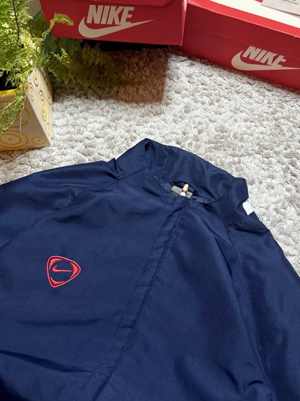 Nike 90s Nike Vintage Oversized Retro Drill Track Jacket Rare Size US M / EU 48-50 / 2 - 7 Thumbnail