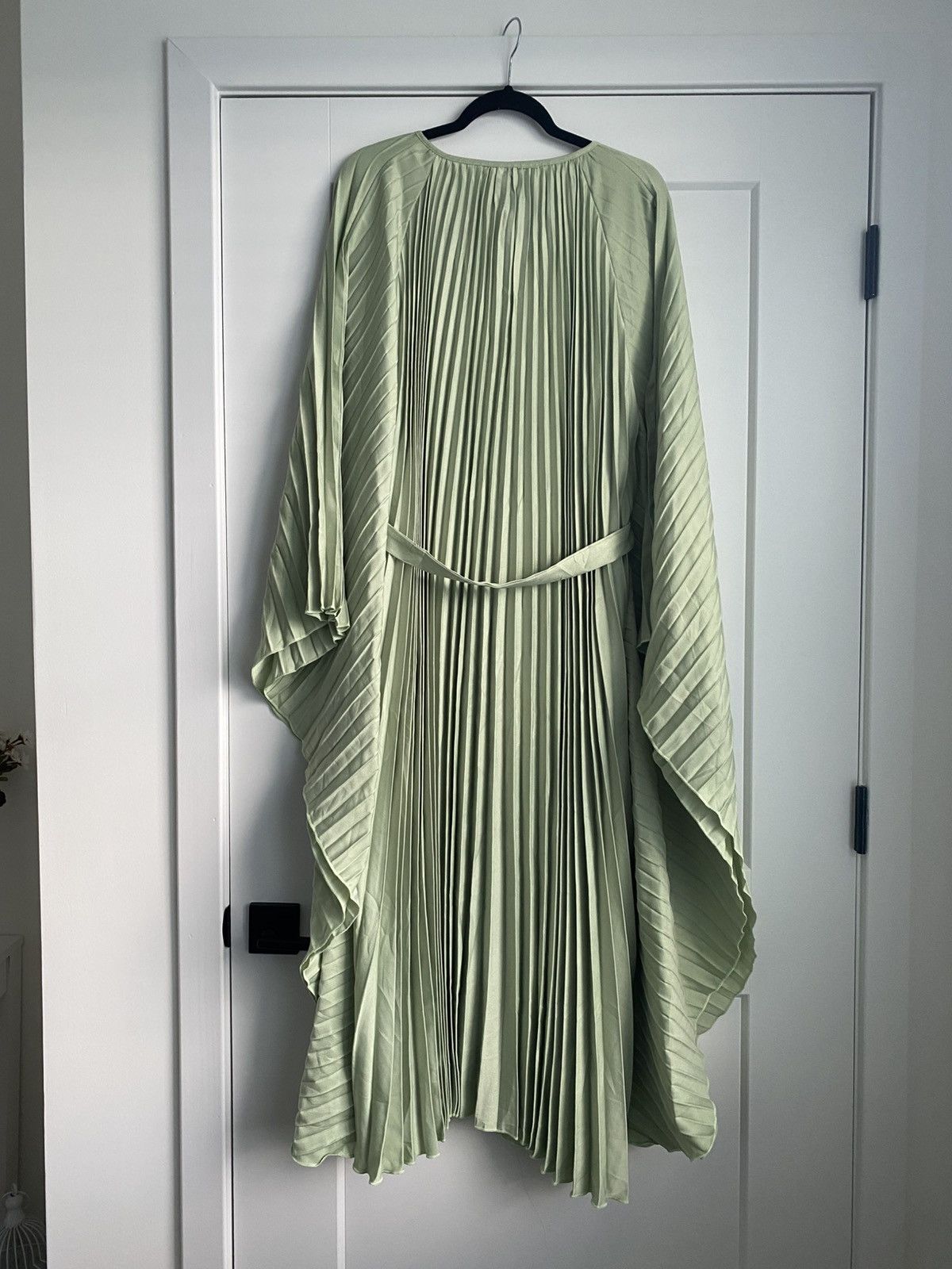 Other X plus wear NWT Green Pleated Maxi Kaftan Onesize Dress Size ONE SIZE - 5 Thumbnail