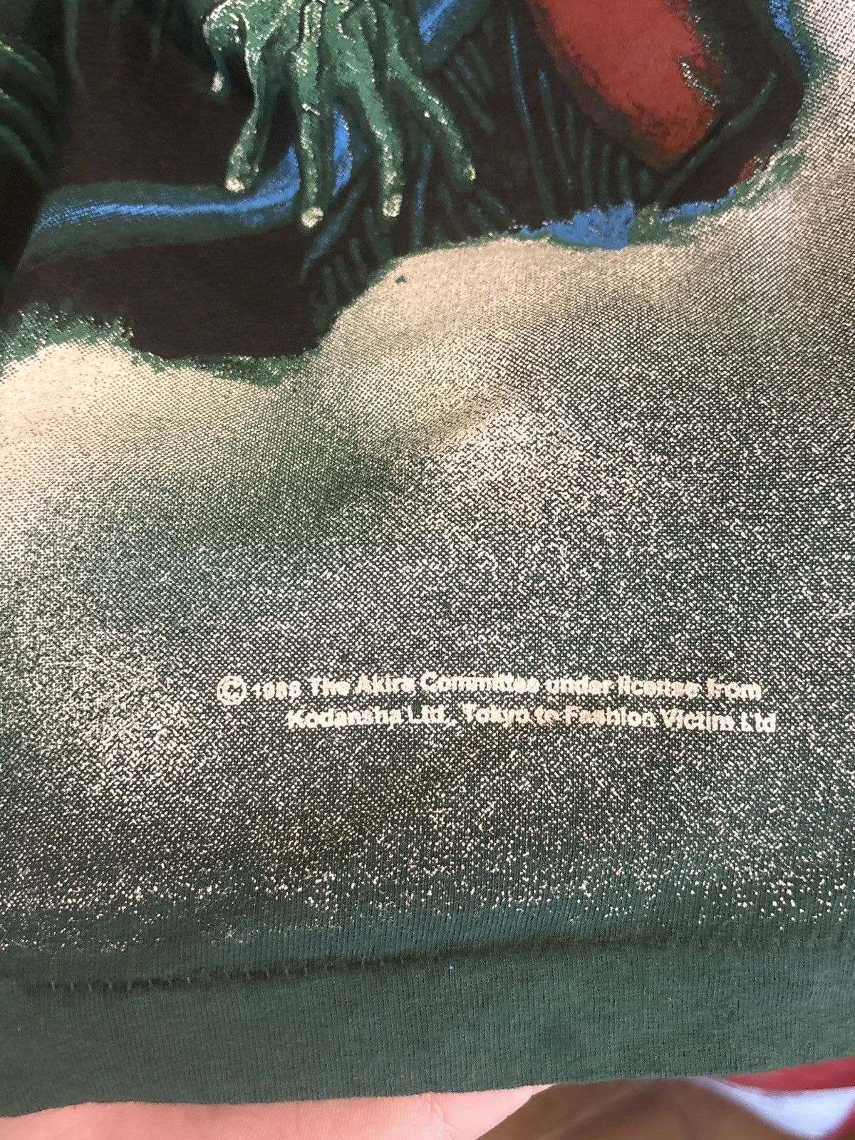 Fruit Of The Loom 1998 AKIRA Tetsuo Screen Stars / Fruit of the Loom Size US XL / EU 56 / 4 - 4 Thumbnail