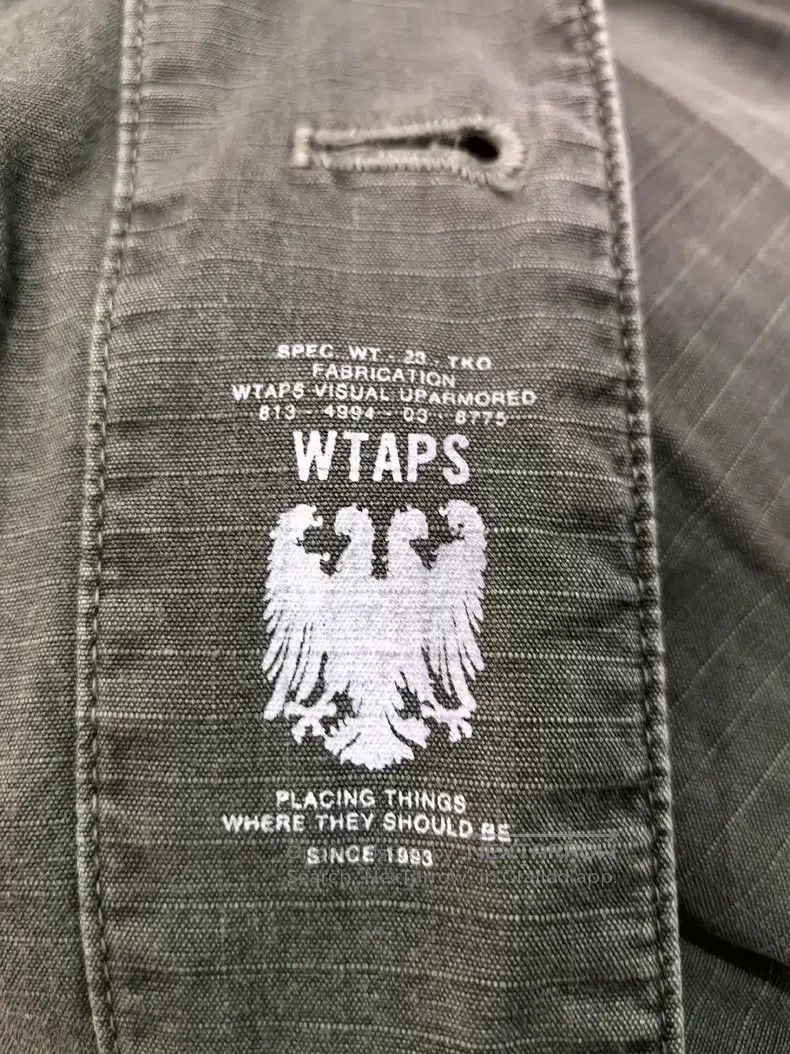 Wtaps Wtaps Wash and wax four bag shirts Size US M / EU 48-50 / 2 - 8 Thumbnail