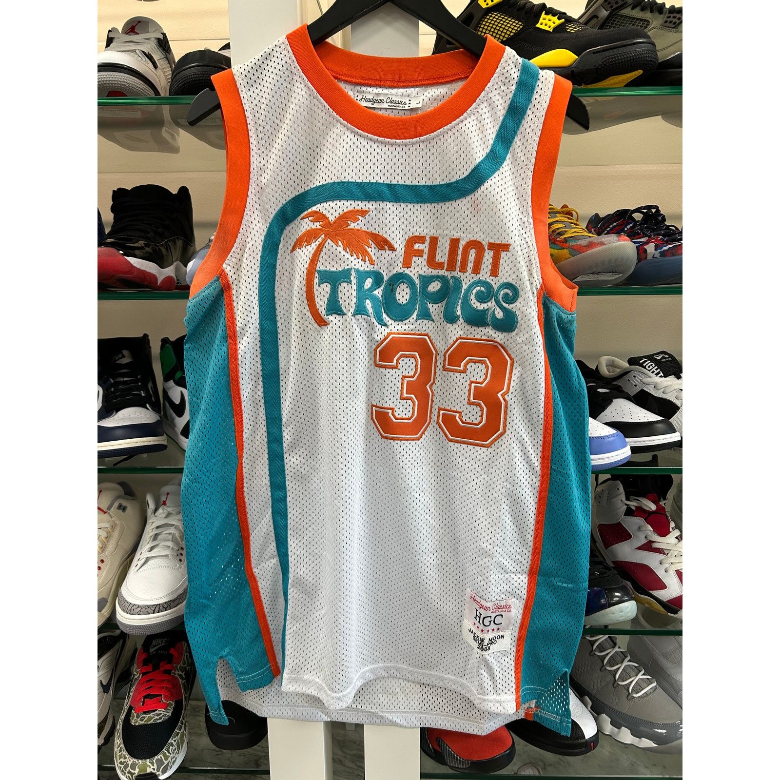 Mitchell & Ness Flint Tropics #33 basketball jersey Mesh size L Large Size US L / EU 52-54 / 3 - 1 Thumbnail