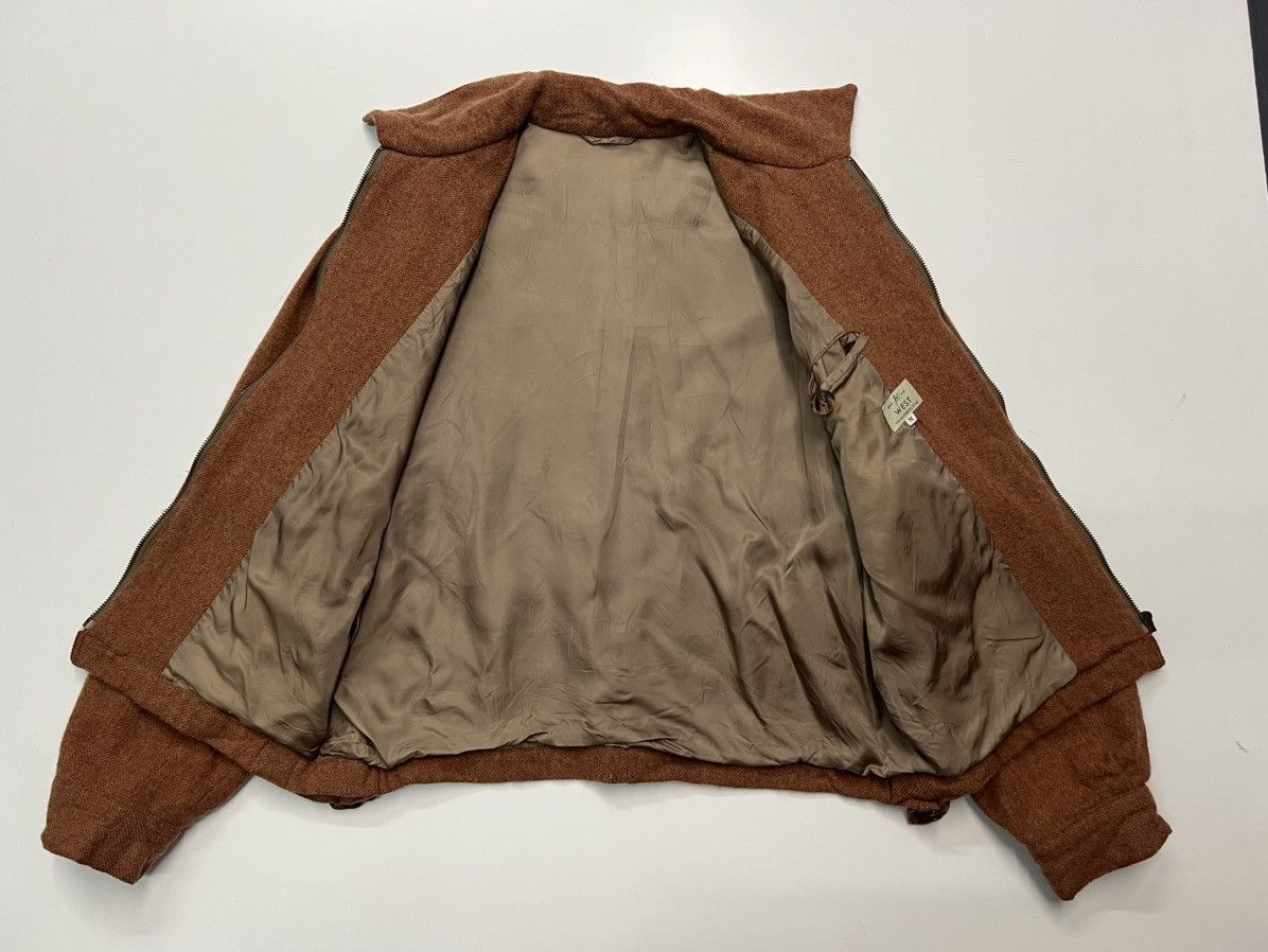 Vintage 🔥VINTAGE WEST THE AUTHENTIC STYLE WOOL ZIPPER JACKET Size US M / EU 48-50 / 2 - 5 Thumbnail