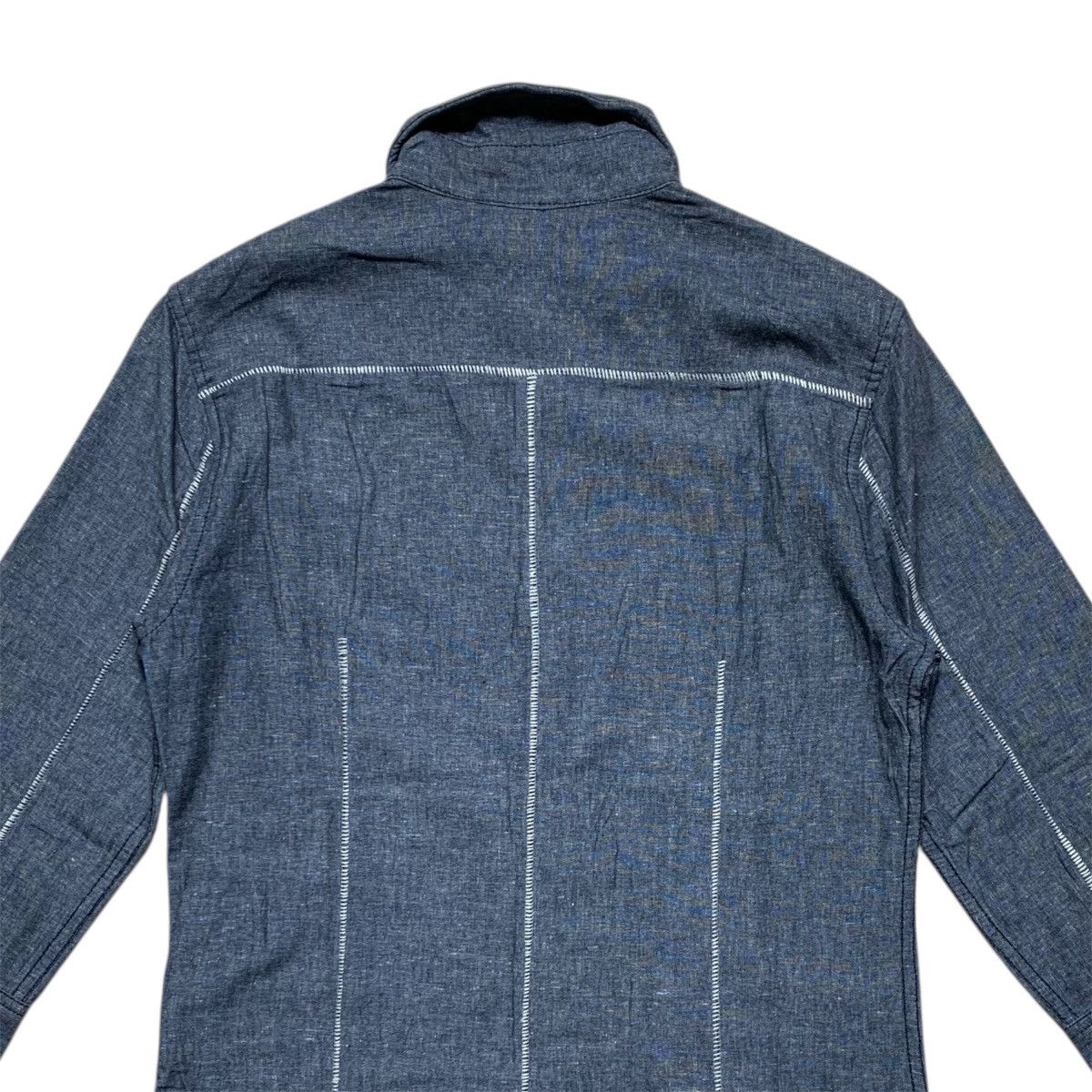 Tete Homme Vintage Tete Homme Issey Miyake 3/4 Shirt Button Up Size US M / EU 48-50 / 2 - 7 Thumbnail