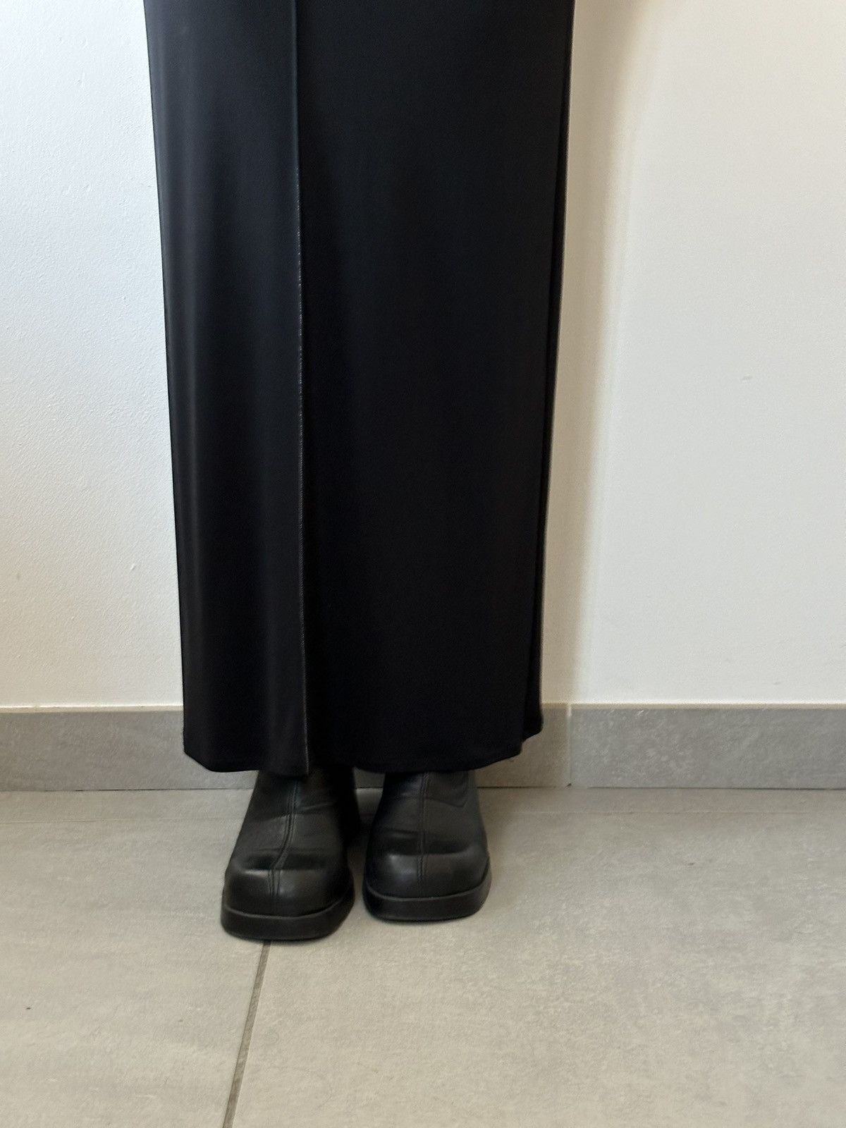 Paco Rabanne Paco Rabanne Late 90s Black Floor Length Dress Size M / US 6-8 / IT 42-44 - 8 Thumbnail