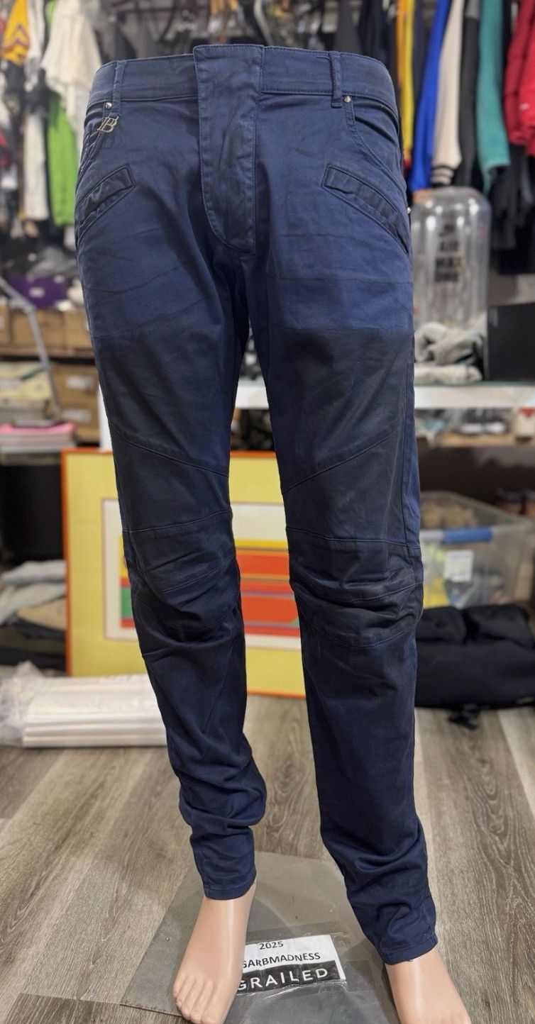 Balmain BALMAIN COATED MOTO JEANS 🔥©️ Size US 36 / EU 52 - 15 Thumbnail