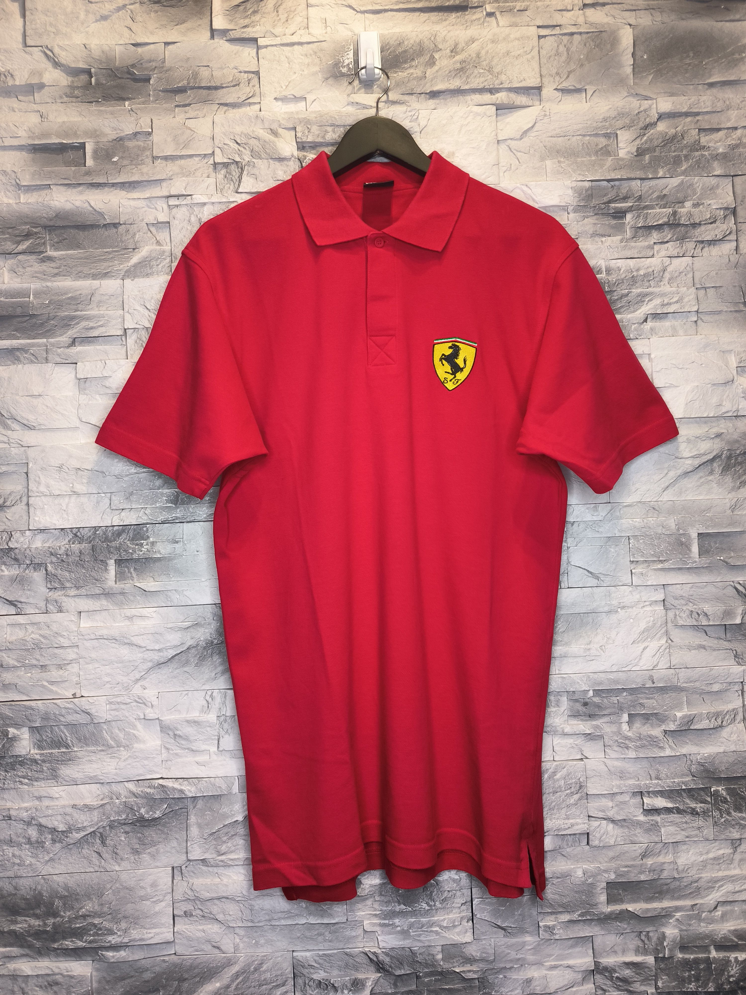 Ferrari Ferrari Polo Shirt 1999 Officiall Licensed 90s Logo Racing Size US M / EU 48-50 / 2 - 1 Thumbnail