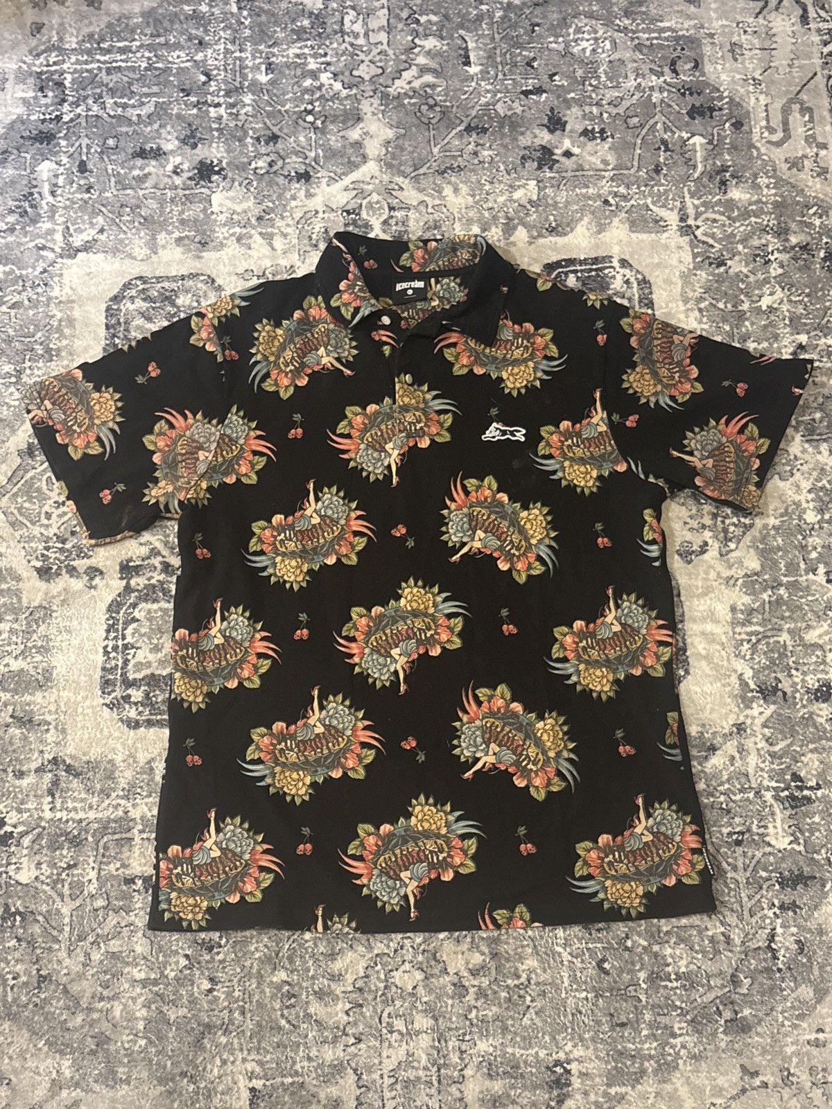 Icecream ICECREAM BBC Polo Shirt Size US XL / EU 56 / 4 - 3 Thumbnail