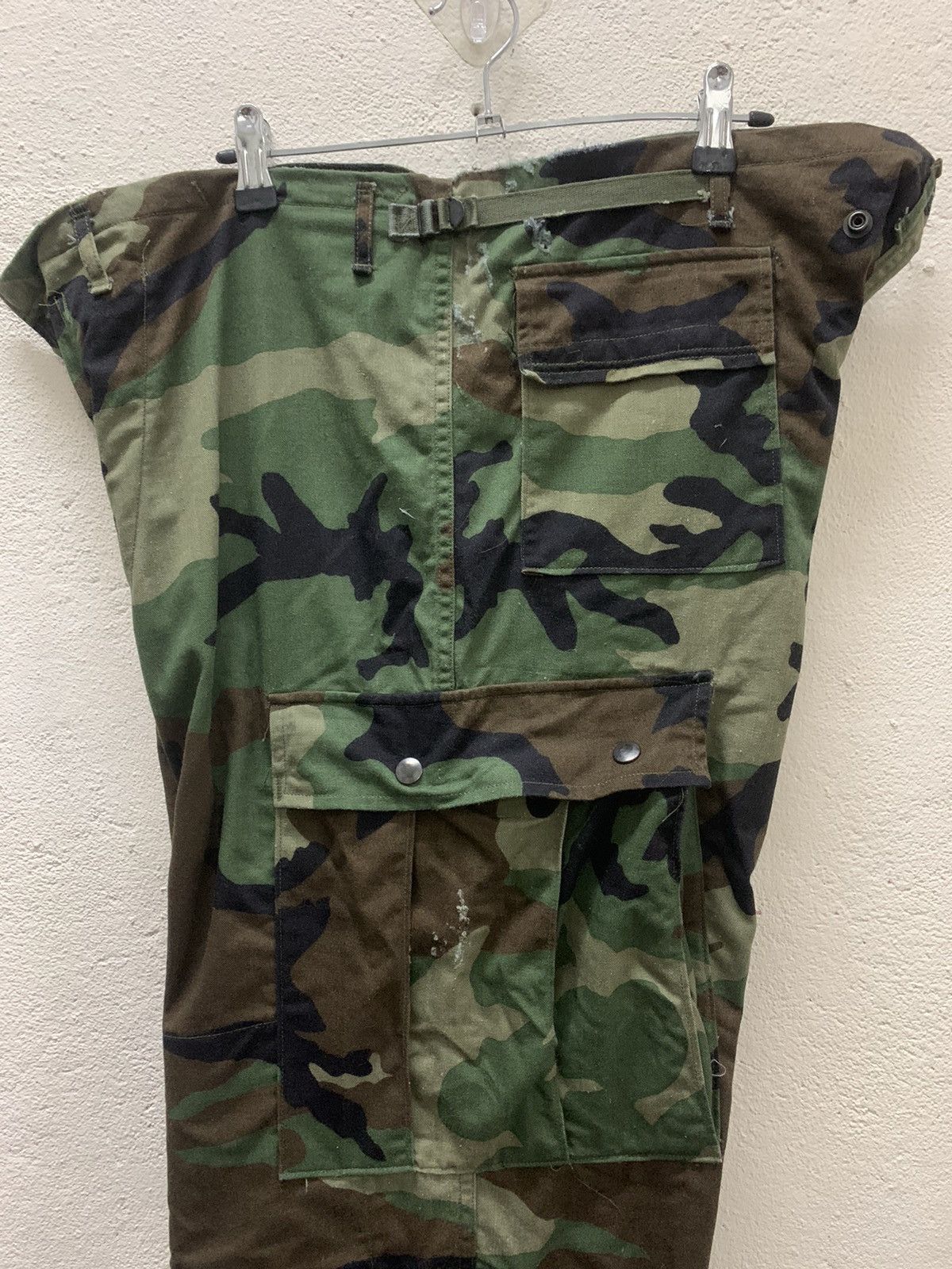 Japanese Brand × Vintage US Military Woodland Camo Chemical Protective Class 1 Size US 40 / EU 56 - 9 Thumbnail