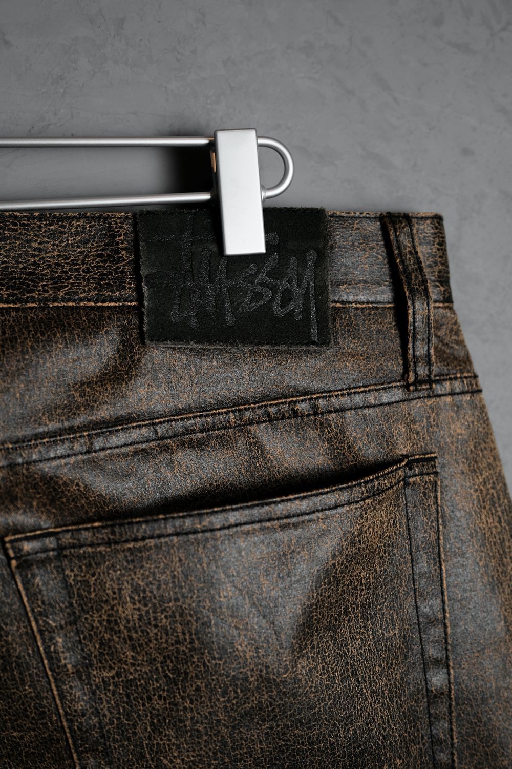 Stussy STUSSY BIG OL’ Coated Cotton Trousers Size US 37 - 7 Thumbnail