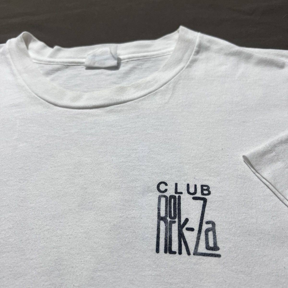 Vintage Vintage 90s Club Rock Za Club Strip Nude Pornstars Tee sexy Size US L / EU 52-54 / 3 - 9 Thumbnail