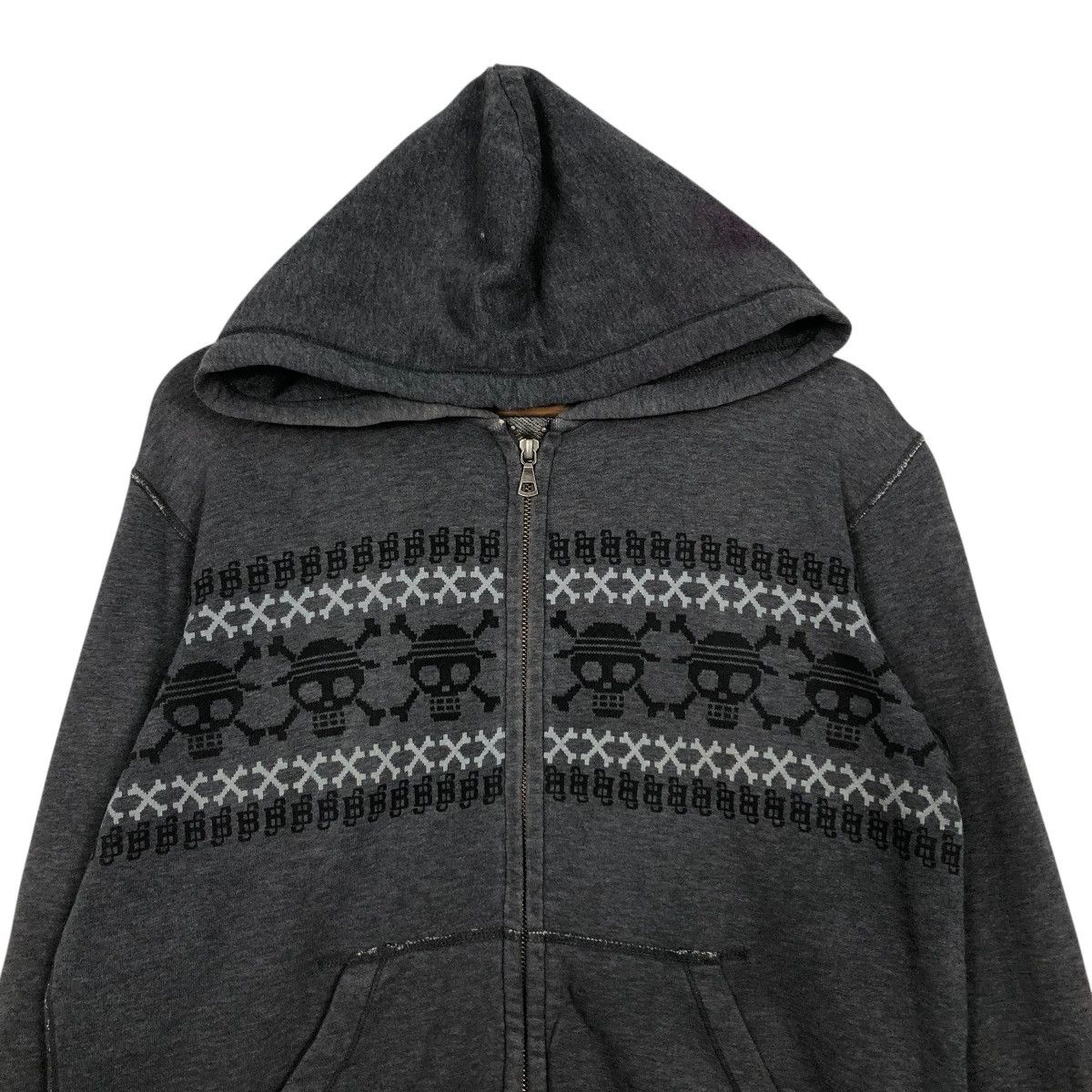 Japanese Brand 🔥VINTAGE ZIPPER HOODIE UNIQLO X ONE PIECE CARTOON Size US M / EU 48-50 / 2 - 5 Thumbnail