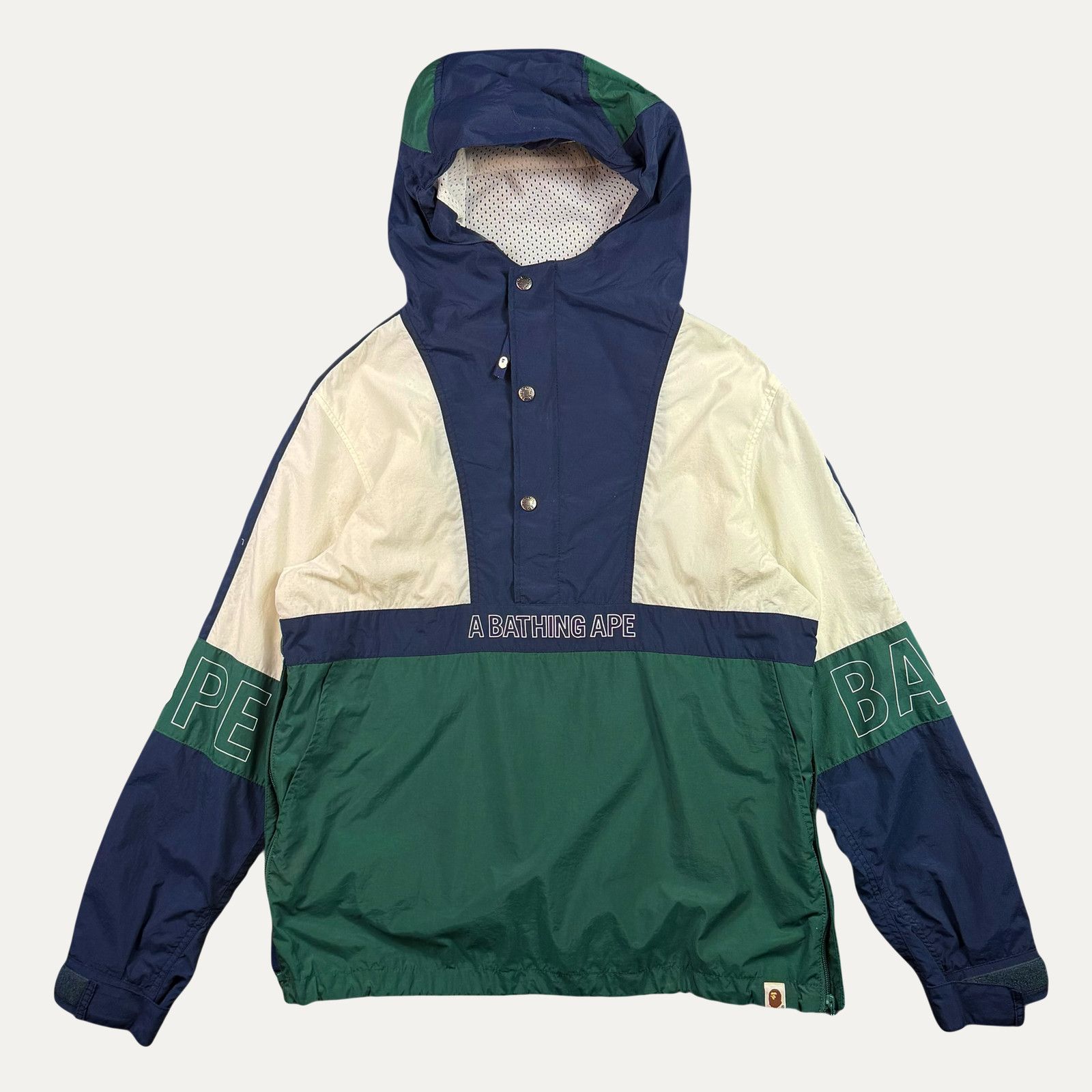 Bape Bape Color Block Pullover Windbreaker Size US M / EU 48-50 / 2 - 1 Thumbnail
