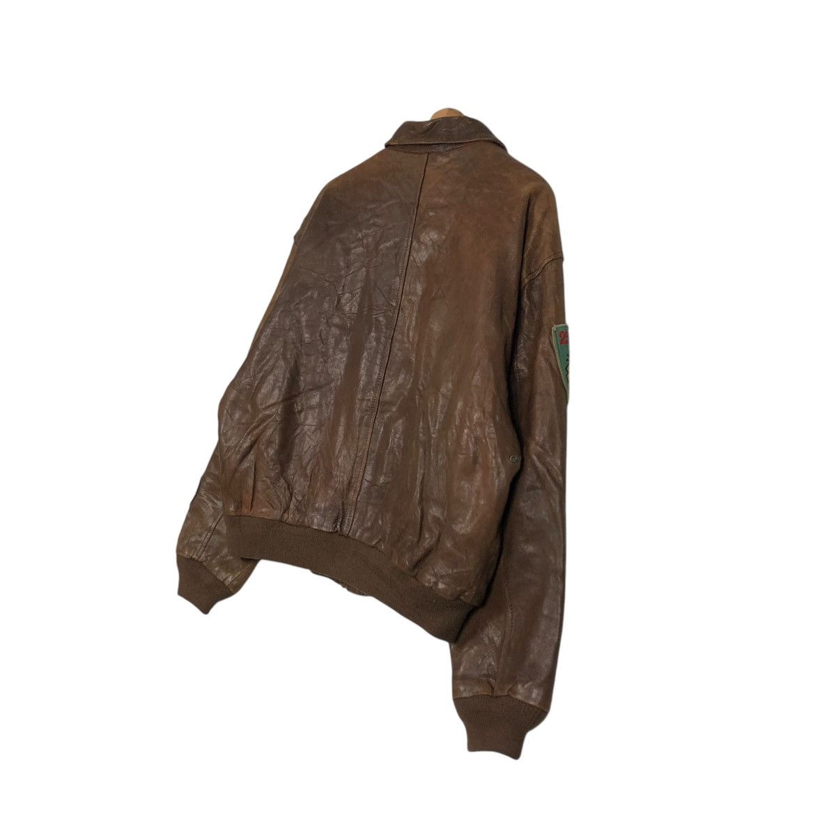 Avirex 🔥VINTAGE AVIREX GENUINE LEATHER JACKET AMERICAN CLASSIC USA Size US M / EU 48-50 / 2 - 13 Thumbnail