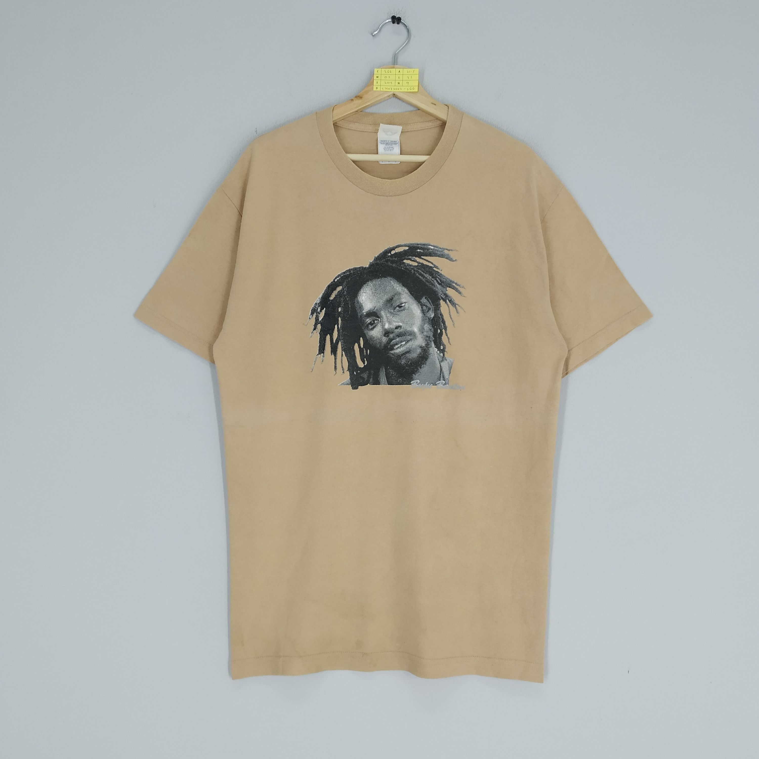 Band Tees Vintage OG 90s Buju Banton Roots Reggae Rapper Music Size US L / EU 52-54 / 3 - 1 Thumbnail