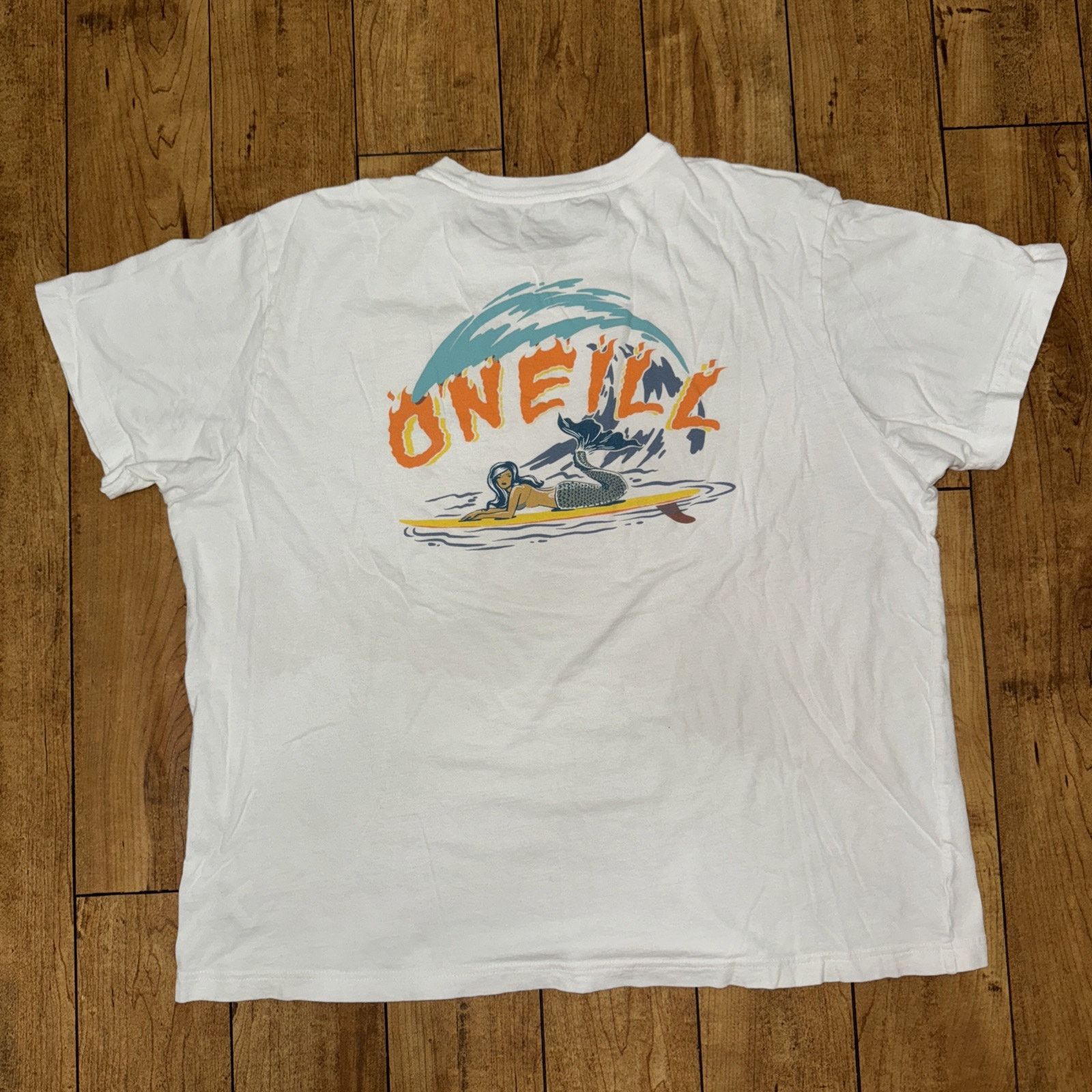 O'Neill O’Neill Standard Fit T-Shirt XXL White 26x27 Mermaid Size US XXL / EU 58 / 5 - 1 Thumbnail