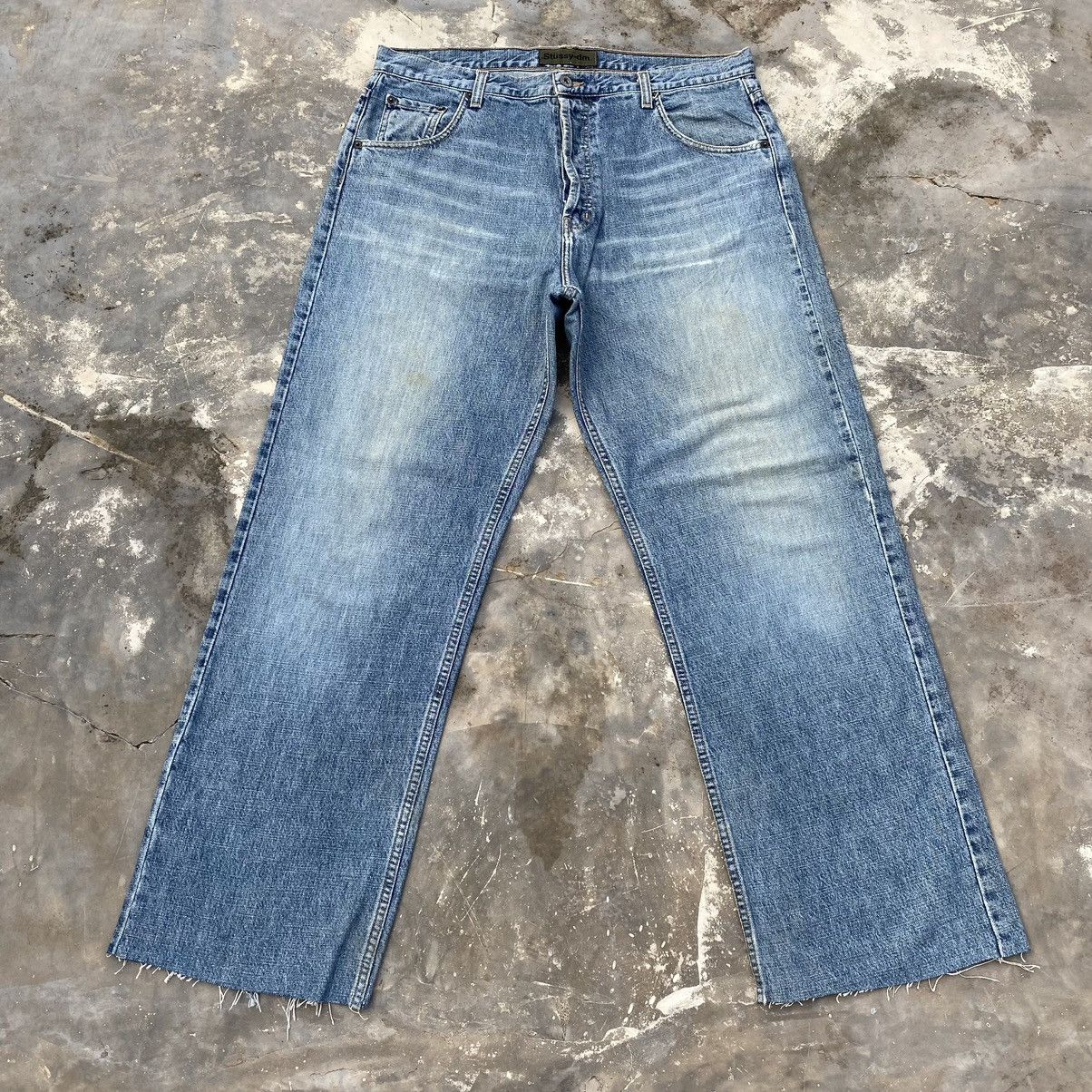 Vintage Stussy-dm baggy jeans