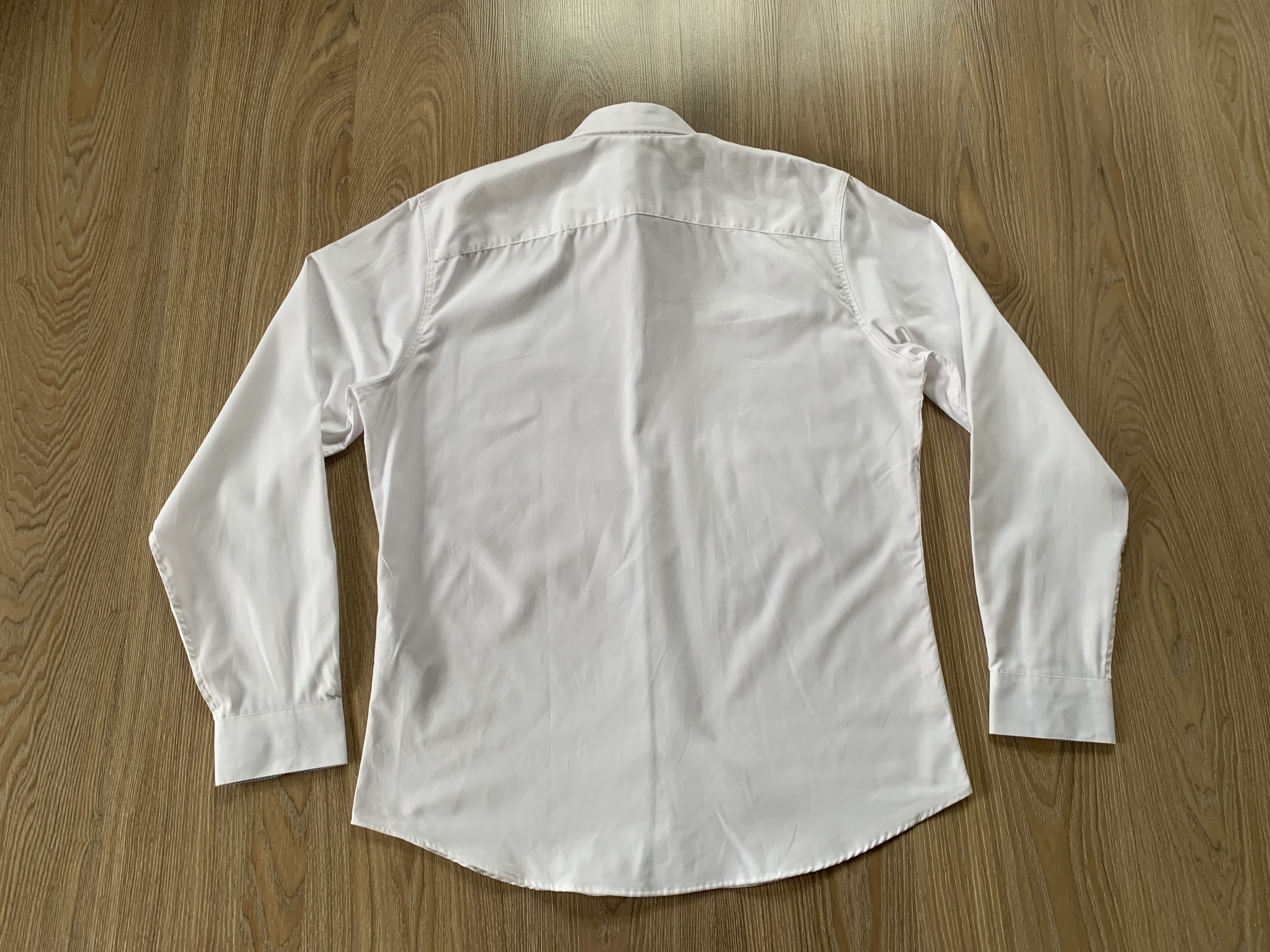 Selected Homme Selected Homme New White Basic Long Sleeve Shirt Size US XL / EU 56 / 4 - 3 Thumbnail