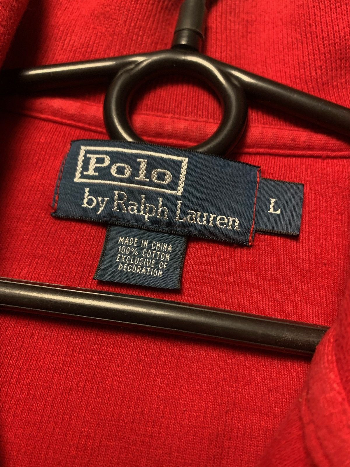 Vintage Polo Ralph Lauren vintage 1/3 zip sweater Size L Size US L / EU 52-54 / 3 - 4 Thumbnail