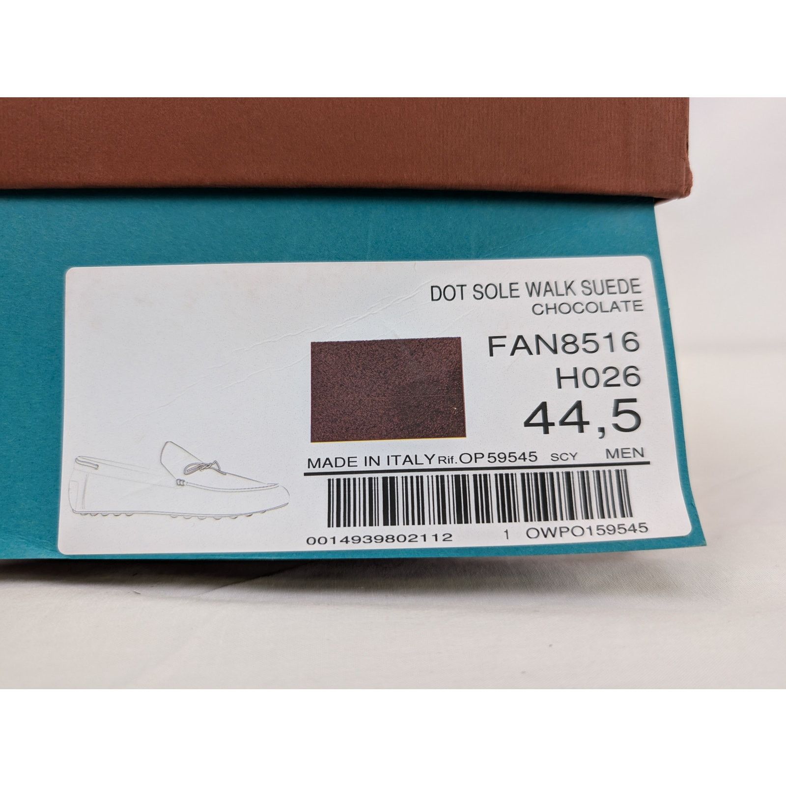 Loro Piana o1rshd1 Dot Sole Walk Suede Loafers Shoe in Chocolate Size US 11.5 / EU 44-45 - 18 Thumbnail