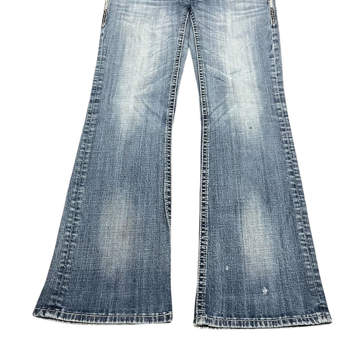 14th Addiction 2000s Style Love Rise Flared Denim Pant Lgb Style Ifsix Size US 34 / EU 50 - 5 Thumbnail