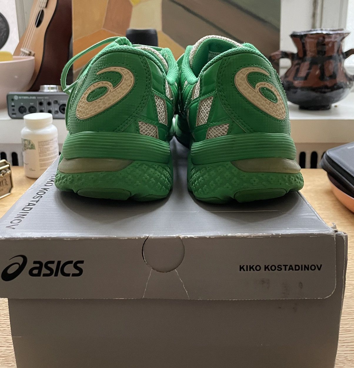 Asics × Kiko Kostadinov Cilantro Kiko Kostadinov Gel-Kiril Asics Size US 12 / EU 45 - 6 Thumbnail