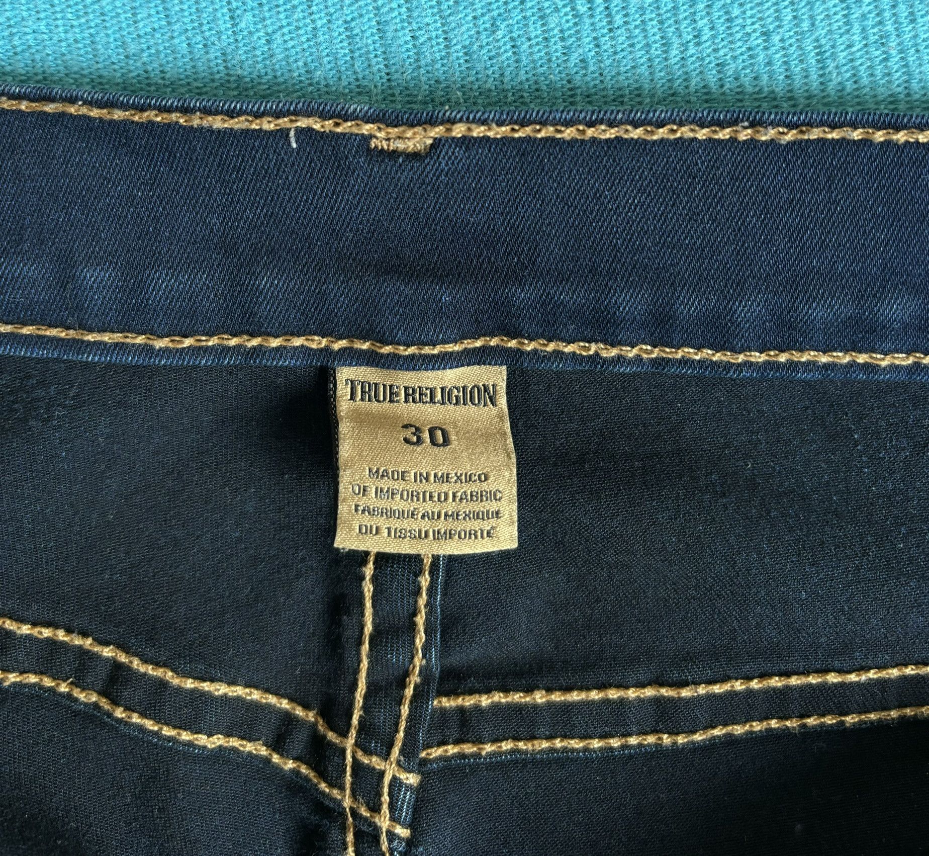 True Religion True Religion Harper denim pants size 30 Size 30" / US 8 / IT 44 - 13 Thumbnail