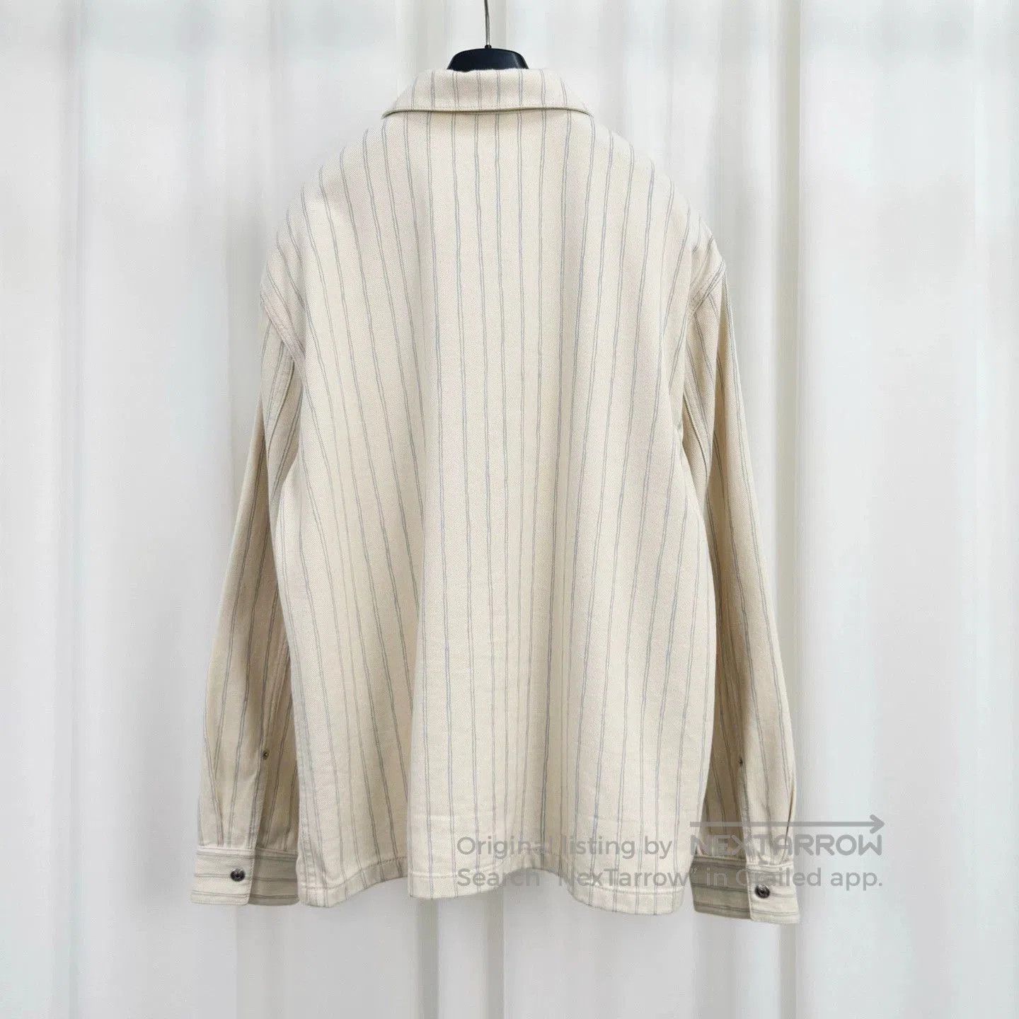 Dior Dior 25 Beige Striped Denim Jacket. Size US M / EU 48-50 / 2 - 2 Thumbnail