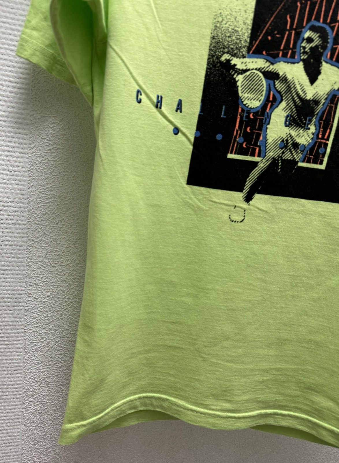 Nike Nike Court Challenger vintage rave t-shirt M sz Size US M / EU 48-50 / 2 - 3 Thumbnail