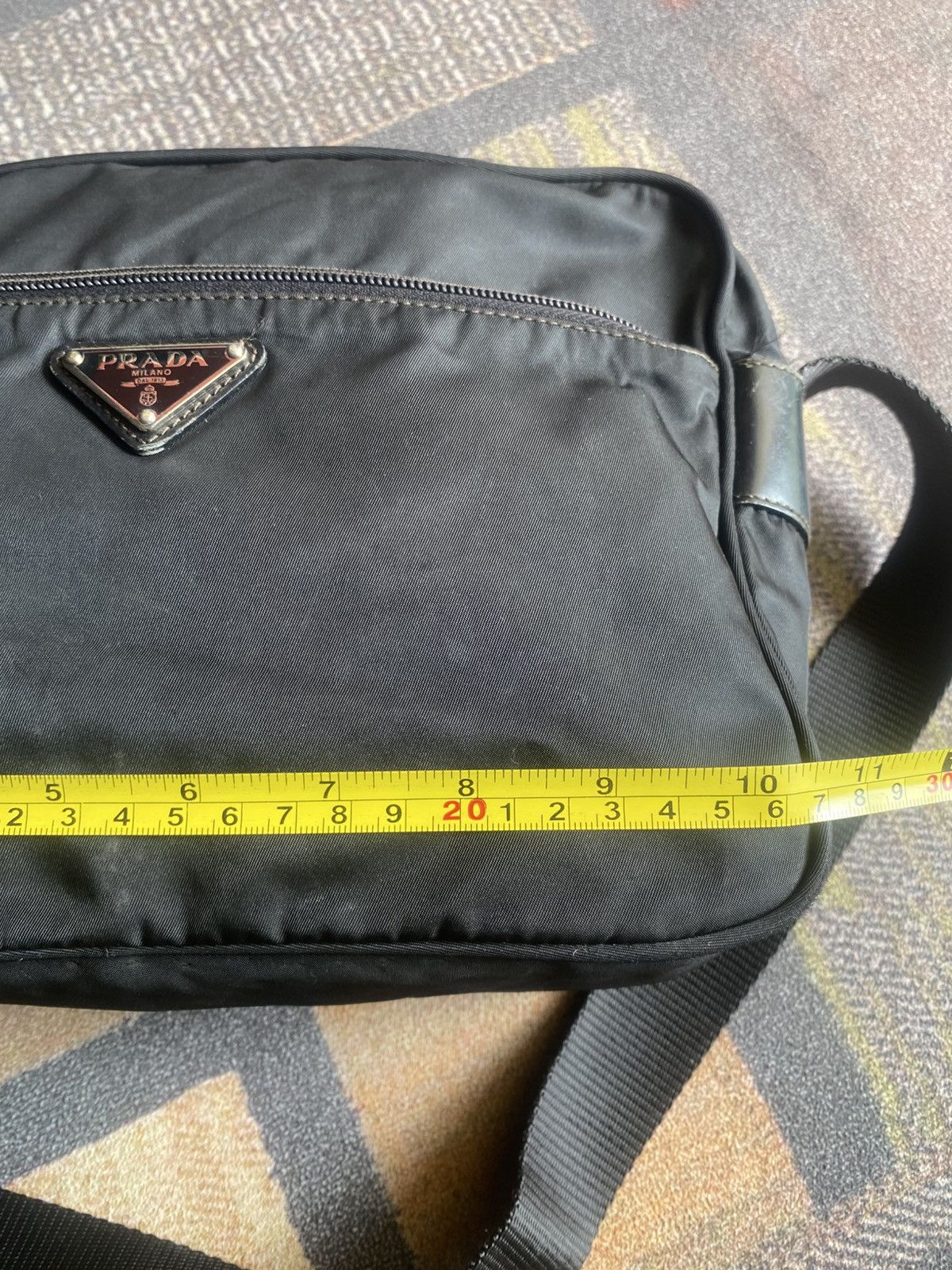 Prada Authentic Prada Tessuto Nyalon Sling Bag Size ONE SIZE - 10 Thumbnail