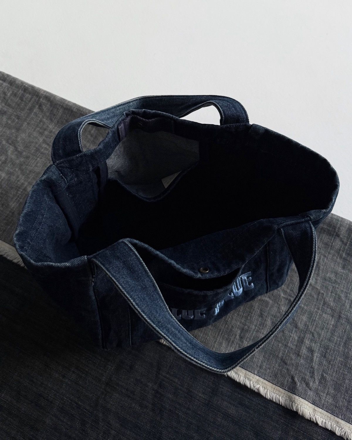 Blue Blue Japan BLUE BLUE ANCHOR DENIM TOTE BAG Size ONE SIZE - 6 Thumbnail