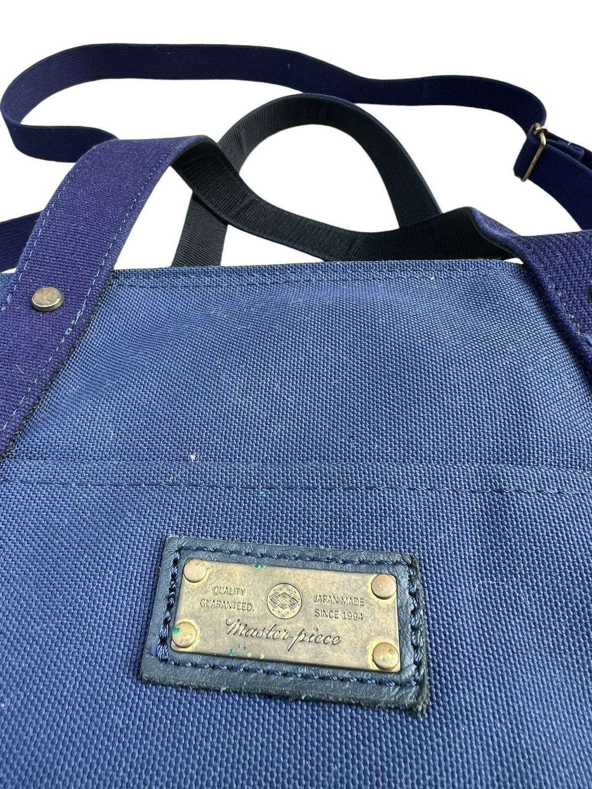 MasterPiece Masterpiece X Victim Japan Muddy Stains 2 Way Tote Bag Size ONE SIZE - 7 Thumbnail