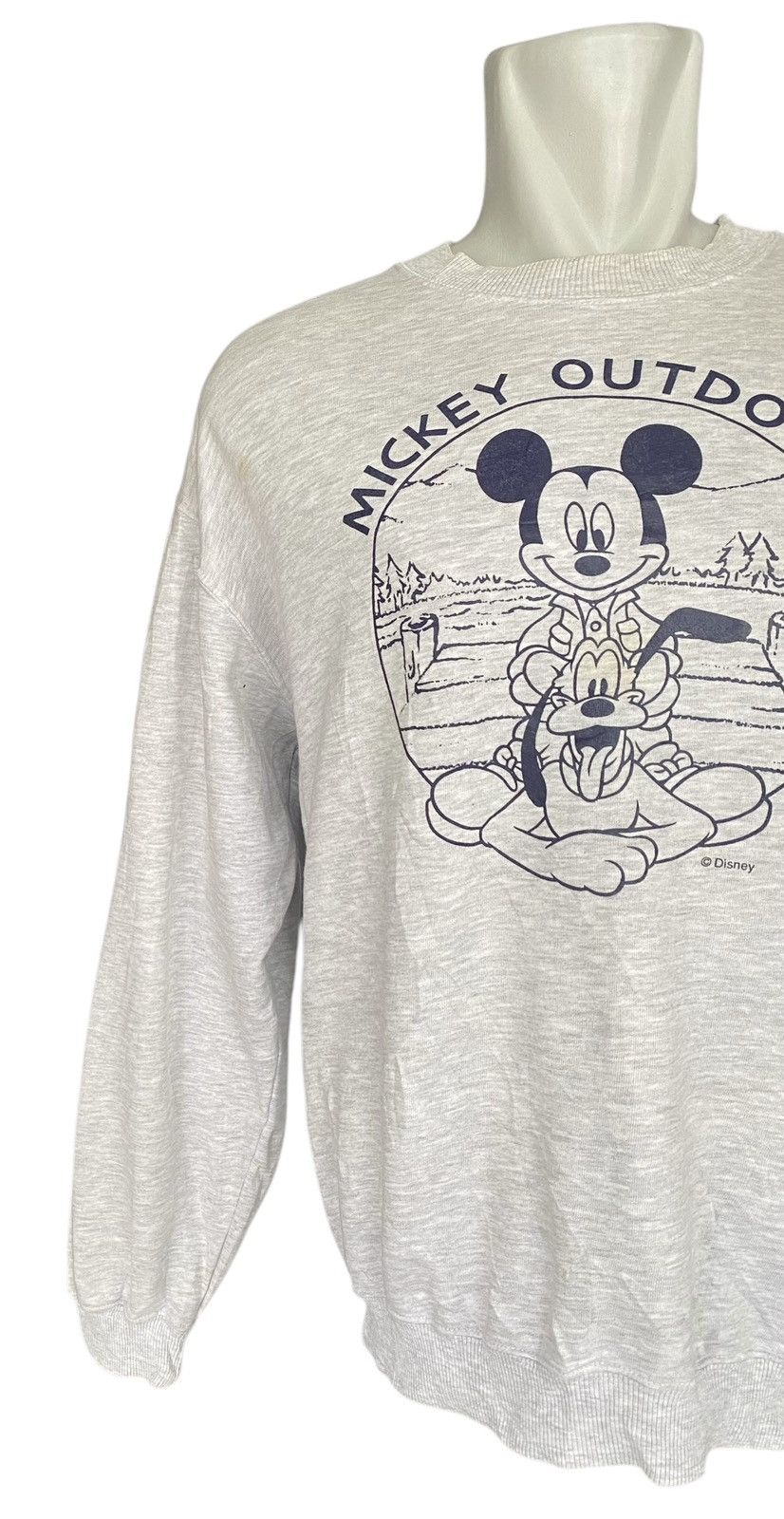 Disney Vintage LOGOS MICKEY Crewneck Size US L / EU 52-54 / 3 - 3 Thumbnail
