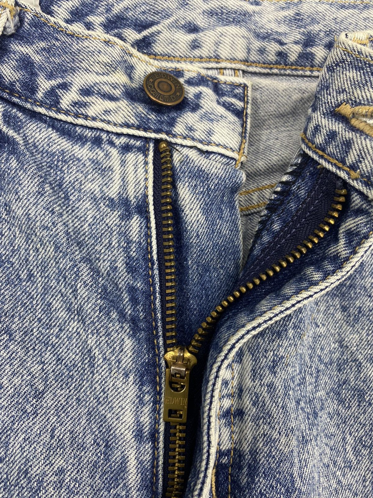 Edwin ⚡️RARE⚡️ Edwin International Basic Stone Washed Denim Jeans 31 Size US 31 - 5 Thumbnail