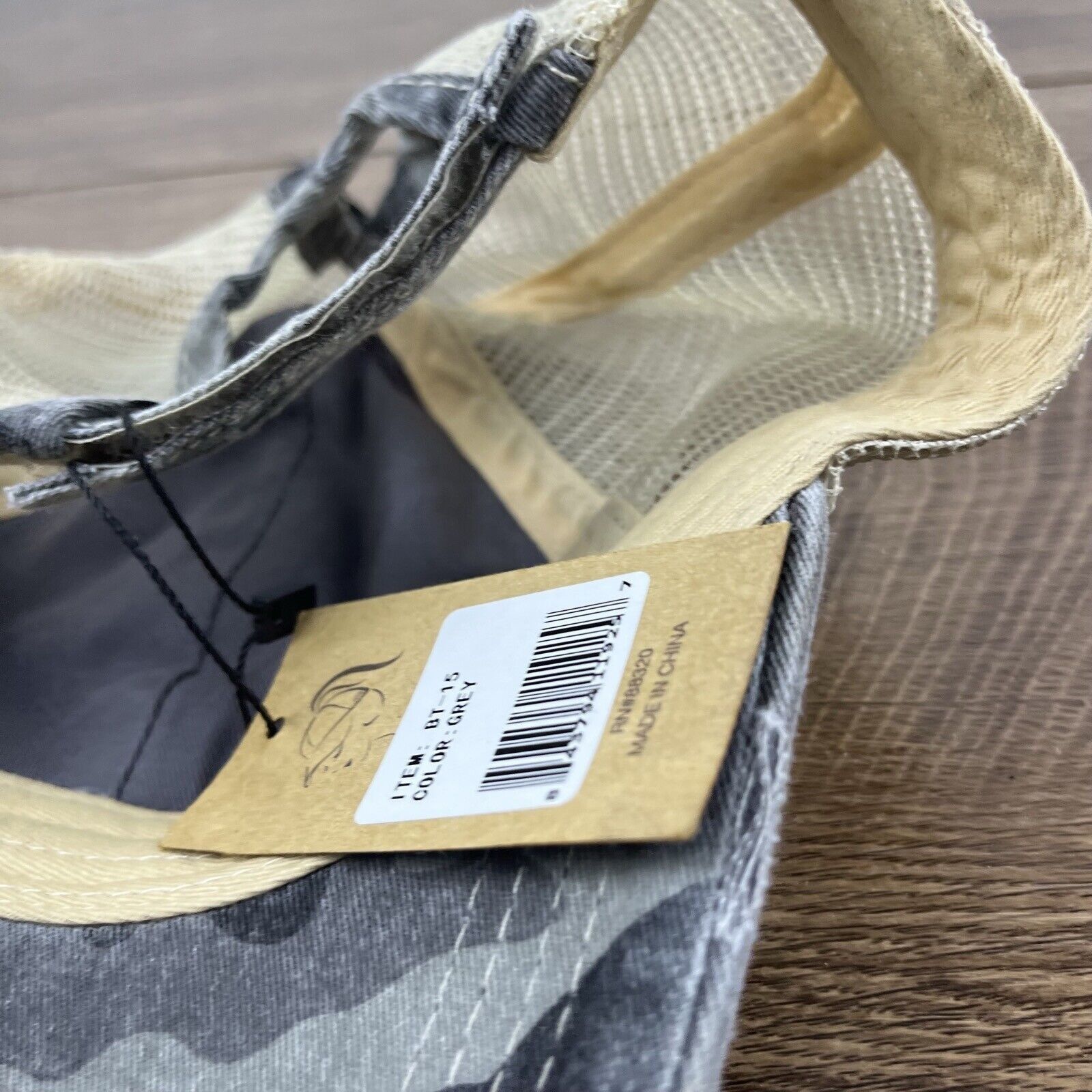 Other CAMO Hunting Hat Gray Green Adjustable Hat Camo Adjustable H Size ONE SIZE - 14 Thumbnail
