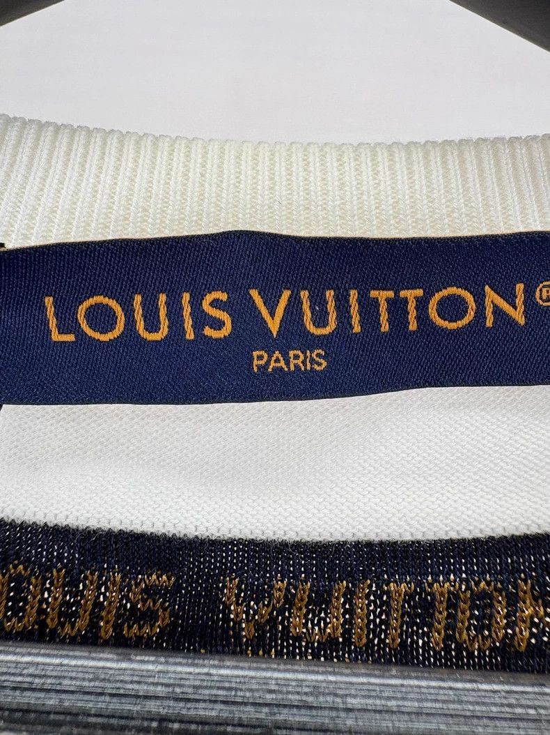 Louis Vuitton Louis Vuitton Paper Plane Short Sleeve Knit-2506 Size US M / EU 48-50 / 2 - 5 Thumbnail