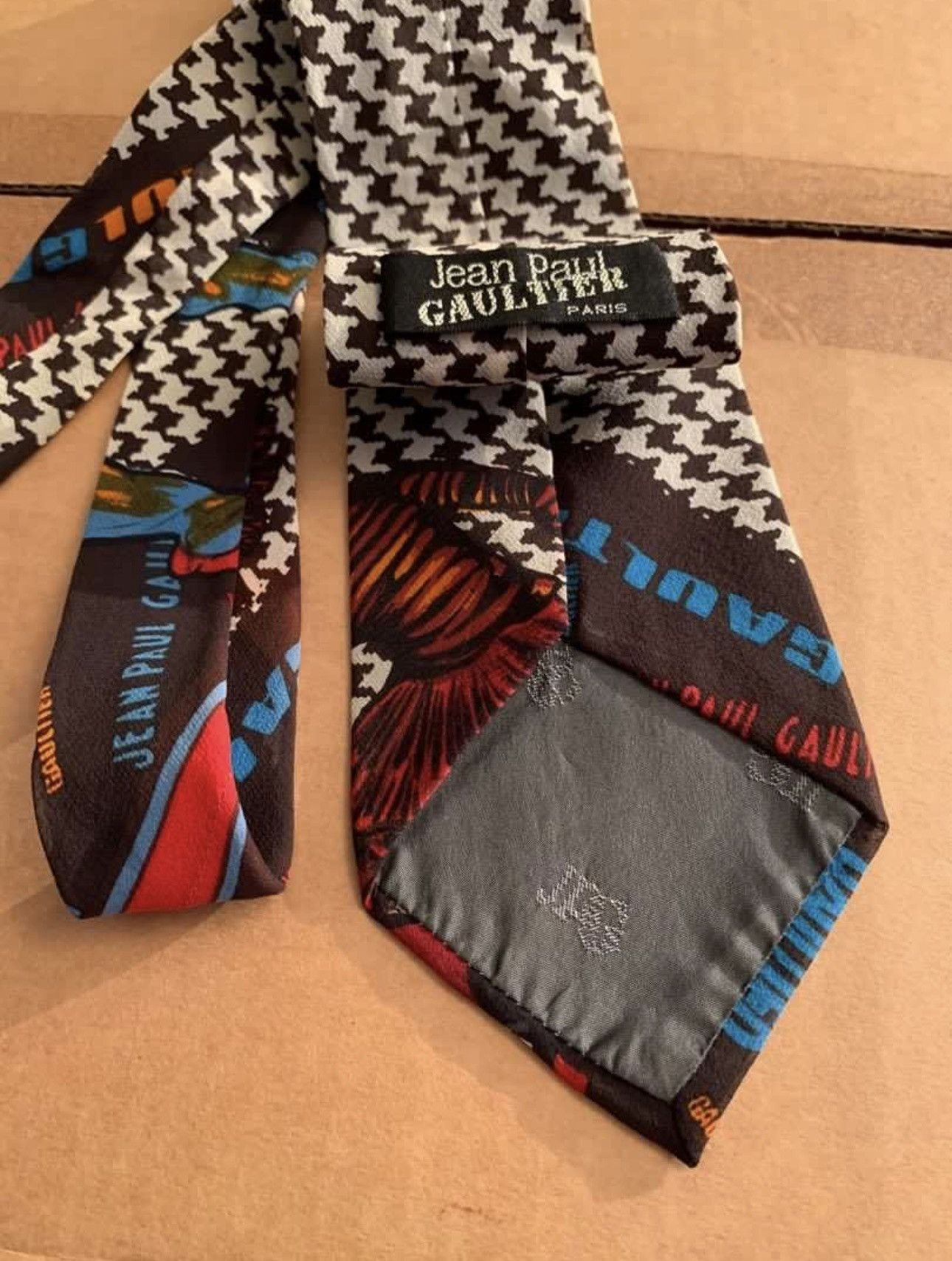 Jean Paul Gaultier New Jean Paul gaultier silk tie vintage Size ONE SIZE - 3 Thumbnail