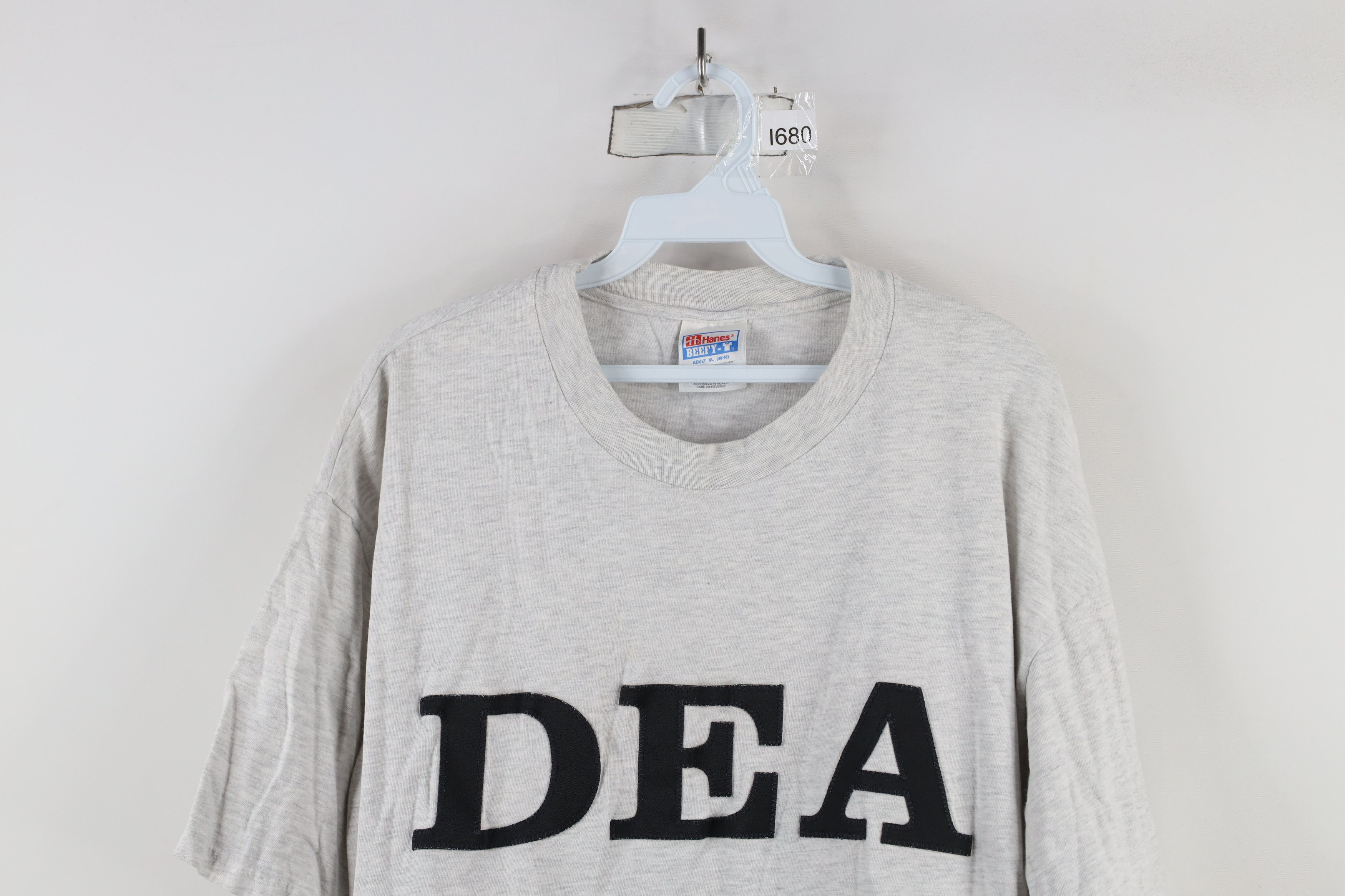 Vintage Vintage 90s DEA Drug Enforcement Agency Short Sleeve T-Shirt Size US XL / EU 56 / 4 - 2 Thumbnail