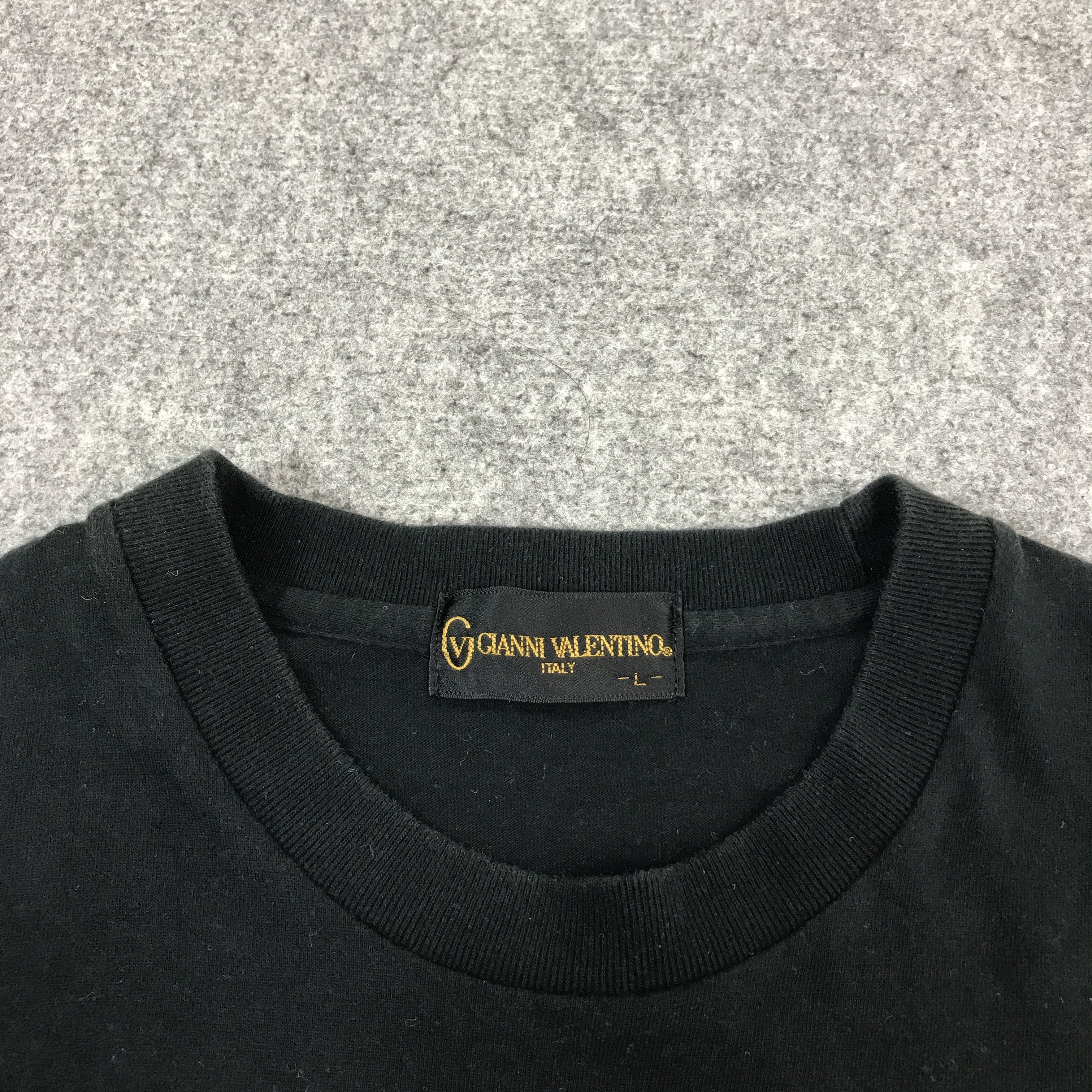 Gianni Valentino GIANNI VALENTINO EMBROIDERY LOGO TSHIRTS Size US L / EU 52-54 / 3 - 7 Thumbnail