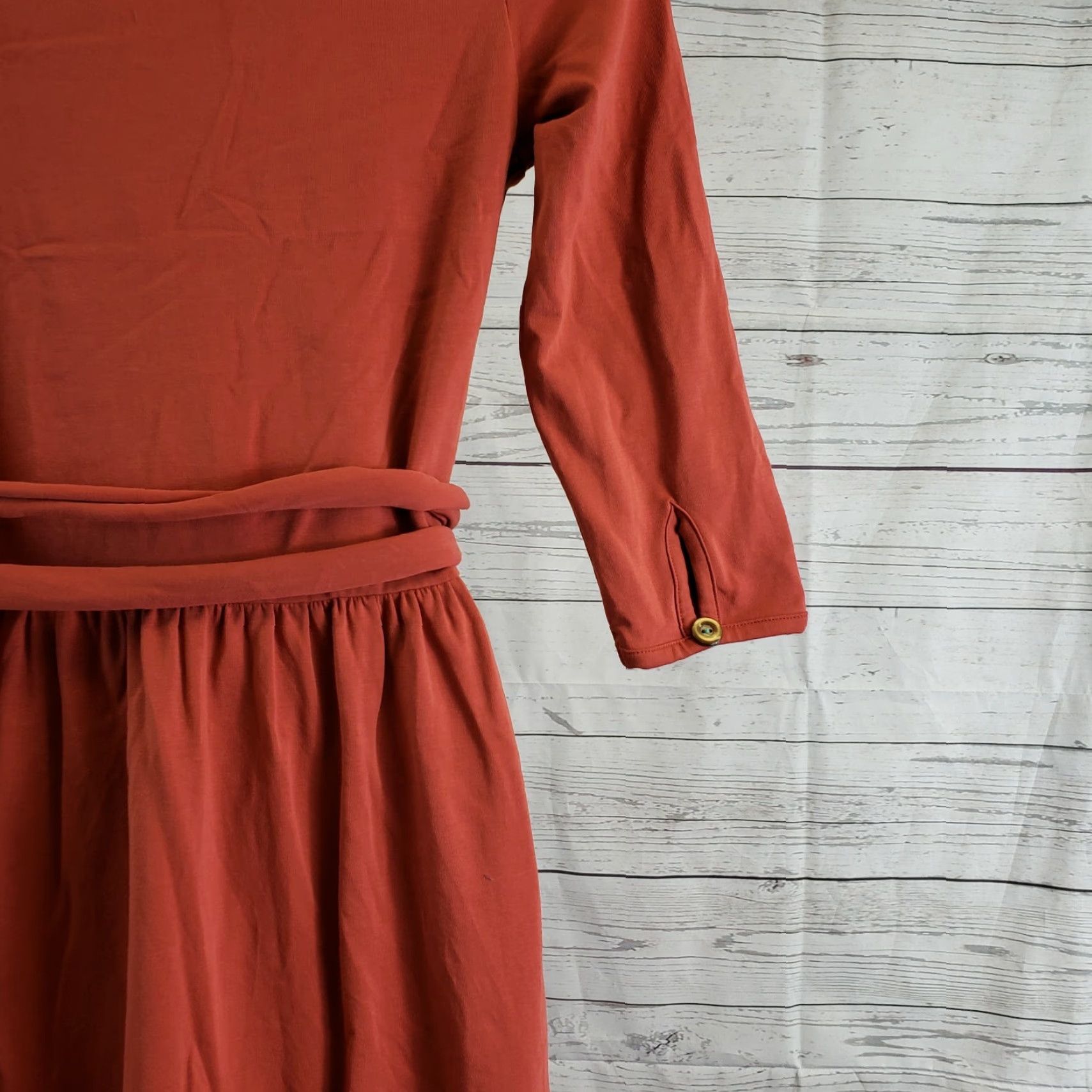 Vintage Matilda Jane Womens Secret Fields Changing Leaves Kimono Dress Sz Small V-Neck Size S / US 4 / IT 40 - 4 Thumbnail