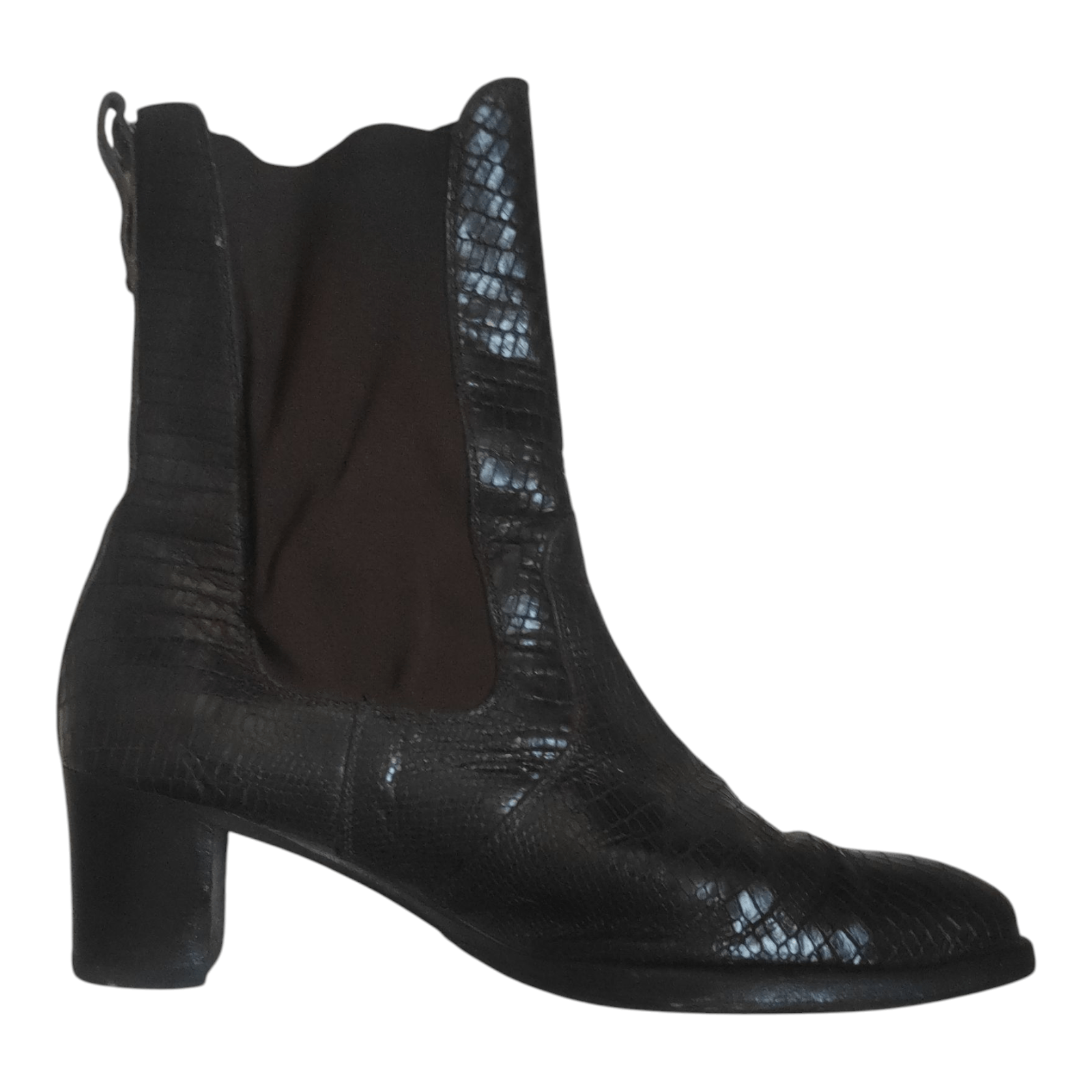 Heschung Heschung Ankle Leather Snake Python Boots Size US 6 / IT 36 - 4 Thumbnail