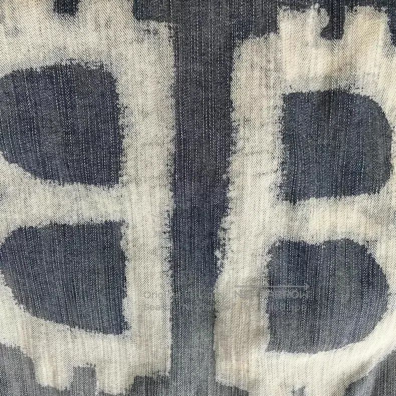 Balenciaga Balenciaga Double B Bitcoin Blue Denim Jacket Size US XS / EU 42 / 0 - 7 Thumbnail