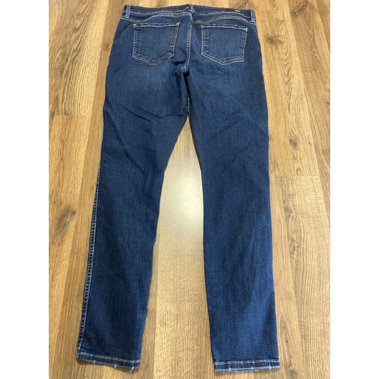 Vintage KUT from the Kloth Jeans, Women's Size 14, Blue, Denim, FAB AB TOOTHPICK SKINNY Jeans Size 36" / US 14 / IT 50 - 2 Thumbnail