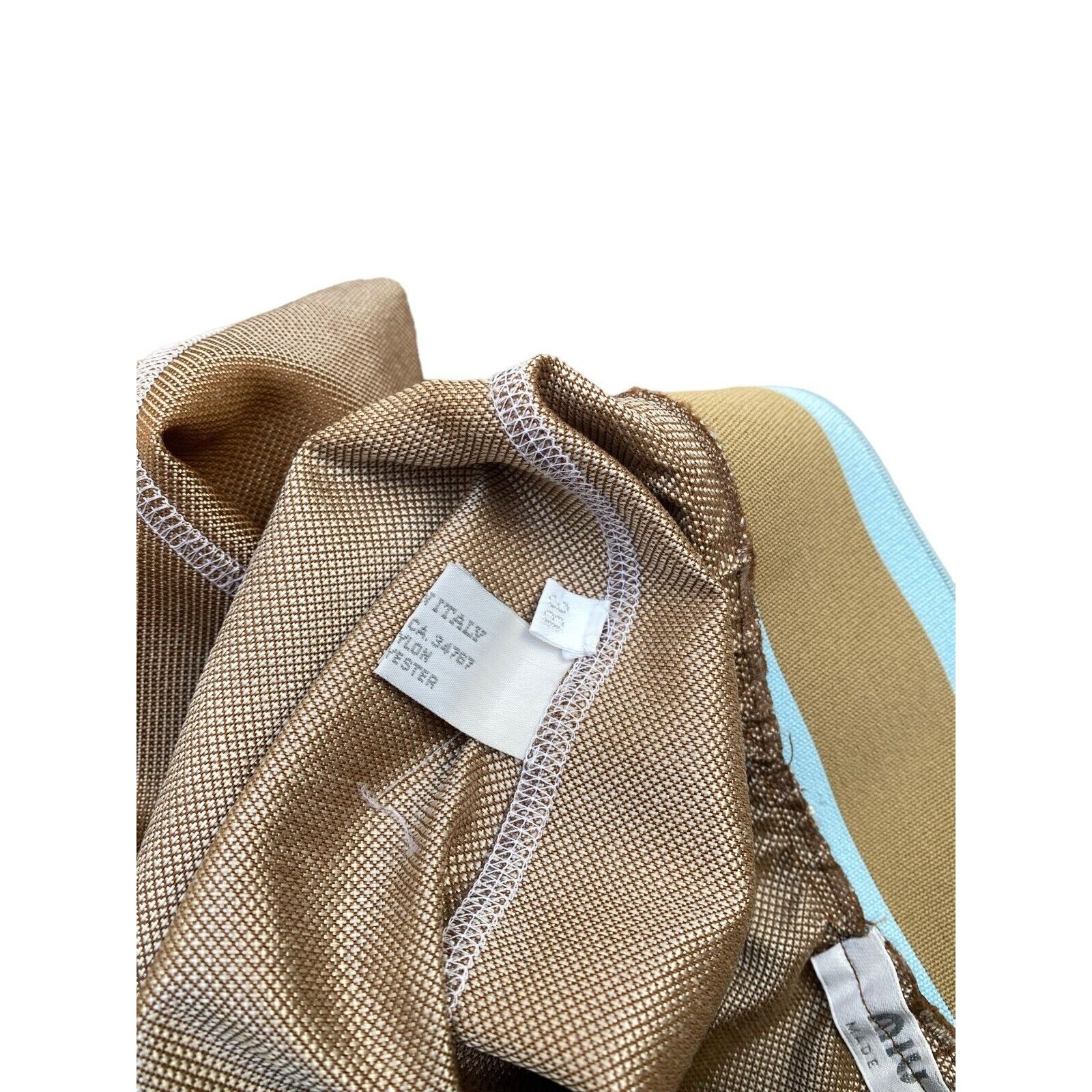 Miu Miu Beige / Gold Skirt Size 25" / US 0 / IT 36 - 5 Thumbnail