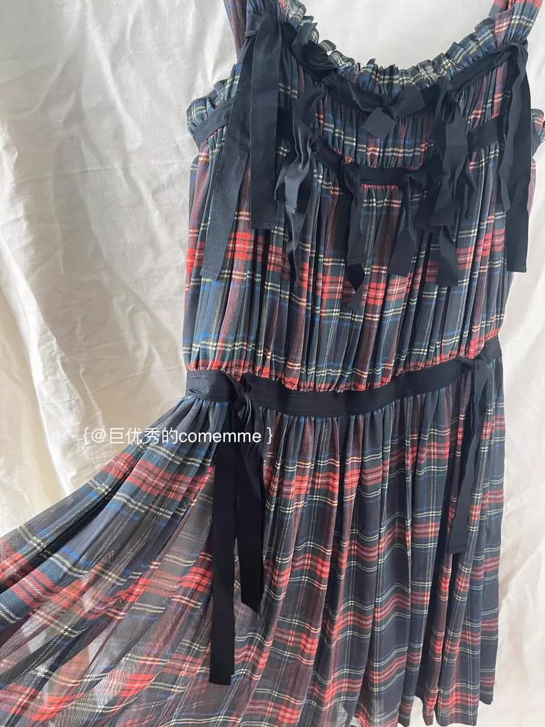 Comme des Garcons Comme Des Garcons British Retro Red and Black Plaid Yellow Size M / US 6-8 / IT 42-44 - 8 Thumbnail