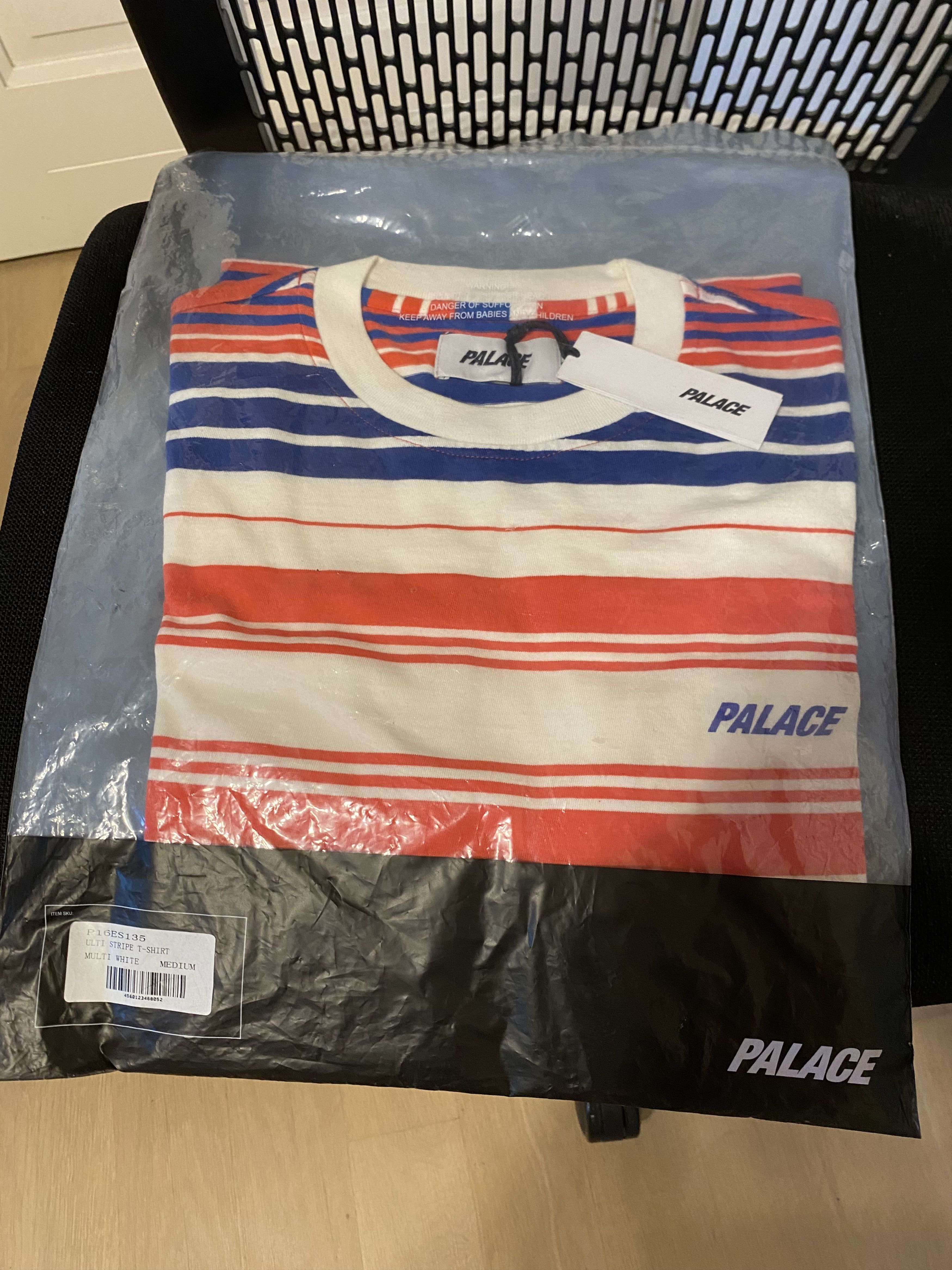 Palace Palace Ulti Stripe 2018 Tee T-Shirt multicolor Size US M / EU 48-50 / 2 - 2 Thumbnail